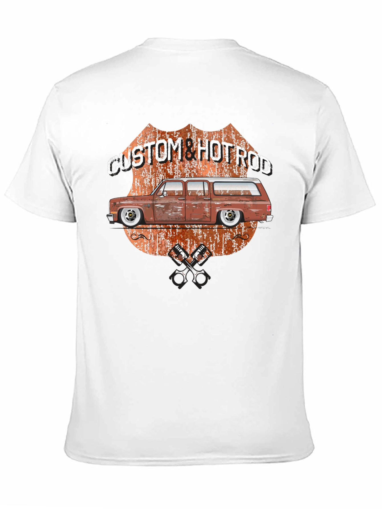 Custom & Hotrod Black Graphic T-Shirt