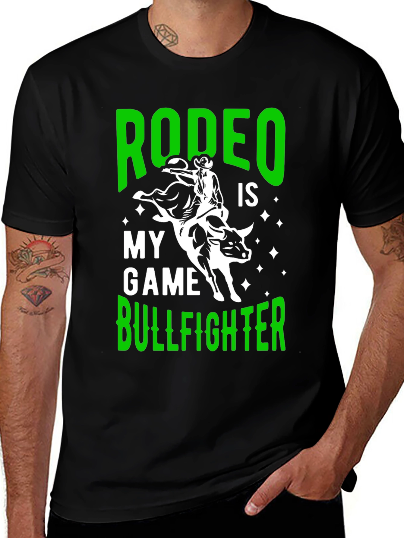 Rodeo Bullfighter Graphic Tee