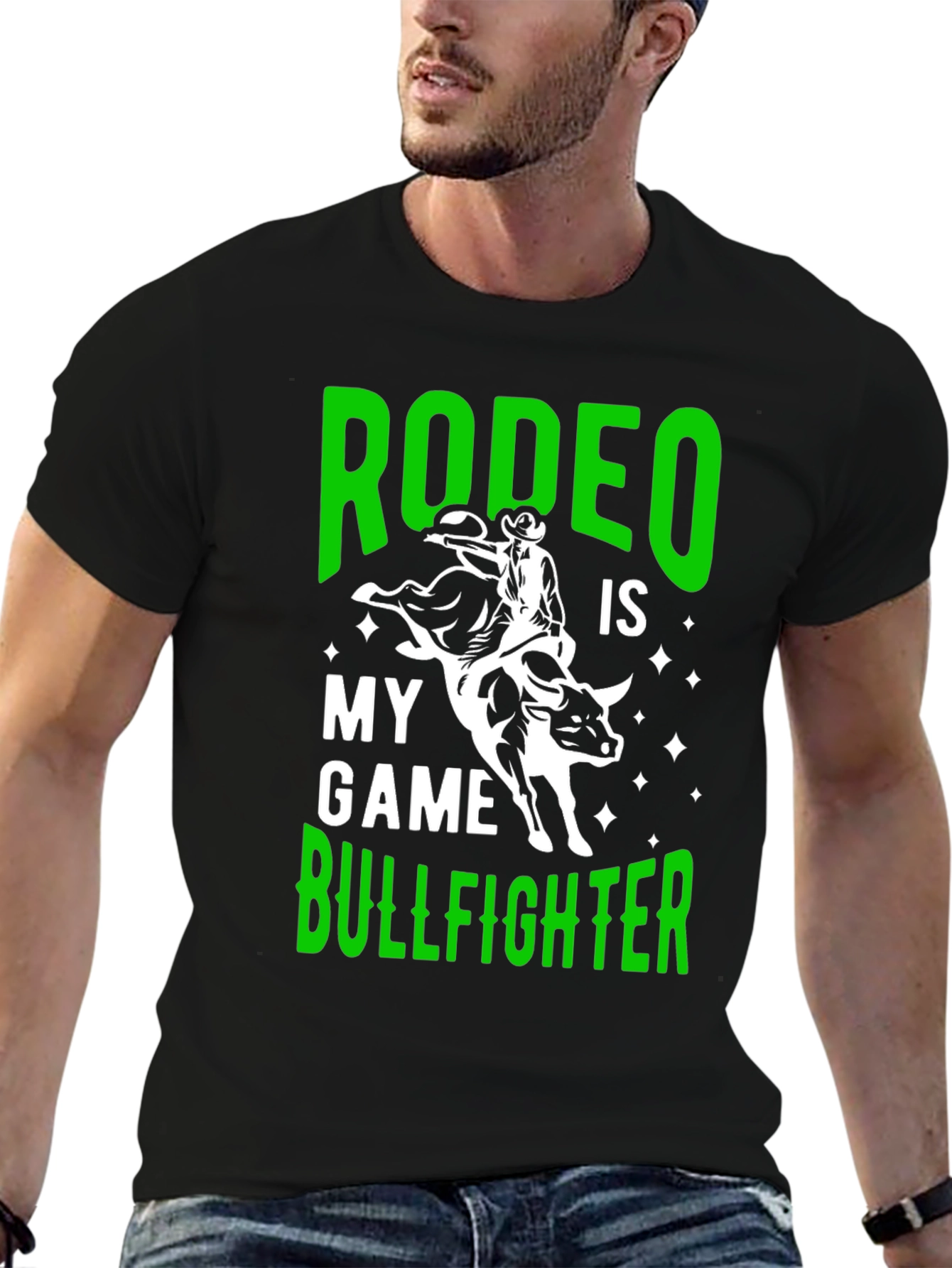 Rodeo Bullfighter Graphic Tee