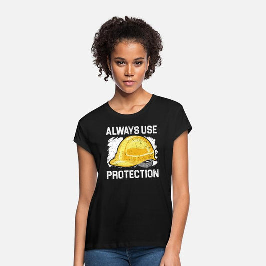 Always Use Protection Job Construction Worker