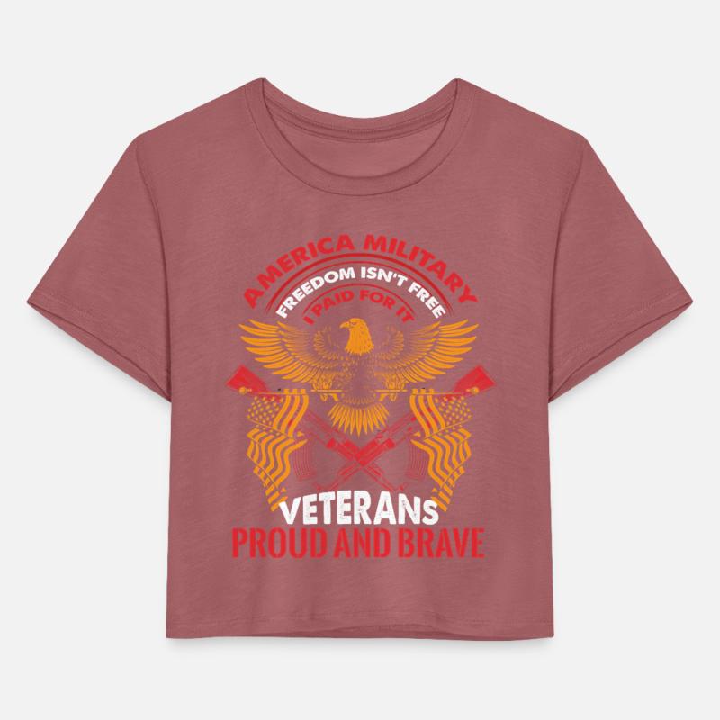 America Military Veteran proud and Brave