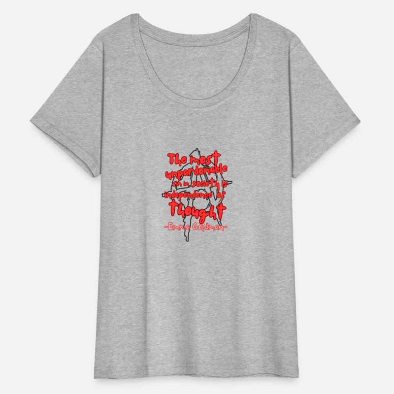 Anarchist Philosophy Emma Series T Shirt