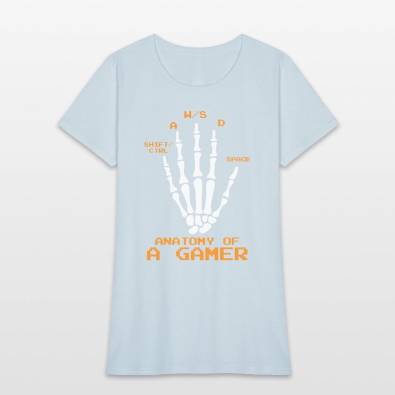 Anatomy of a Gamer Bone Hand Gambler Gamer