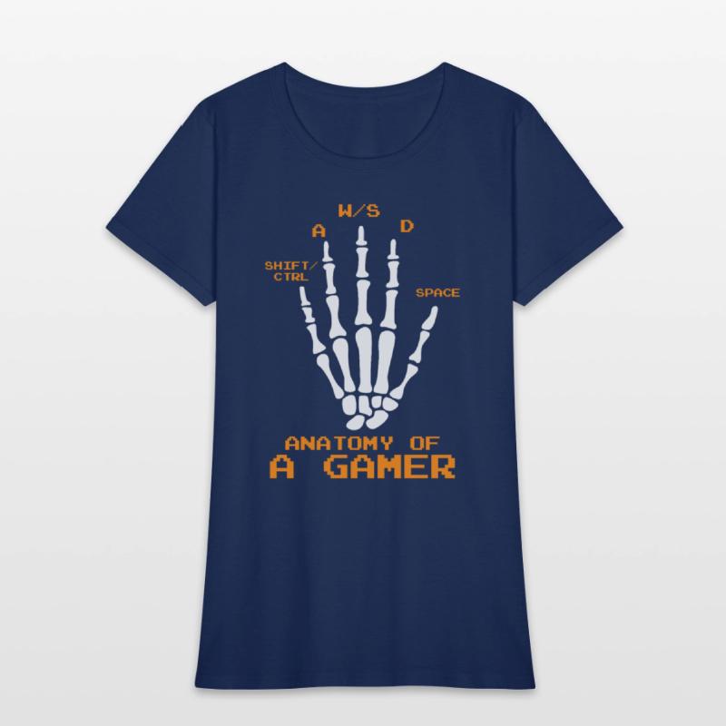 Anatomy of a Gamer Bone Hand Gambler Gamer