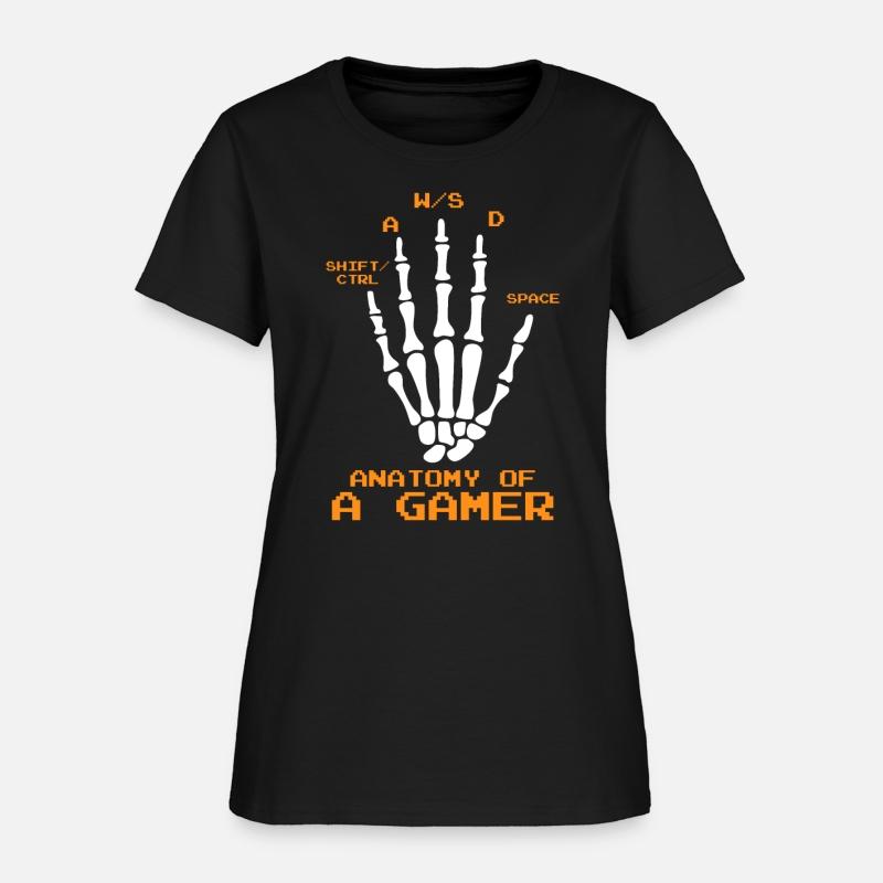 Anatomy of a Gamer Bone Hand Gambler Gamer