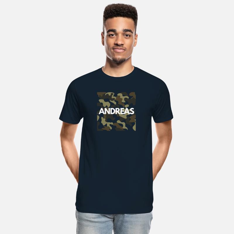 Andreas Name Hoodies Men Good Quality Camouflage