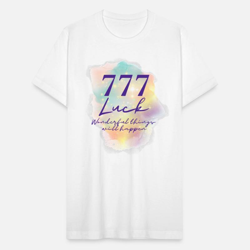 Angel Numbers Luck Mindful Quote 777