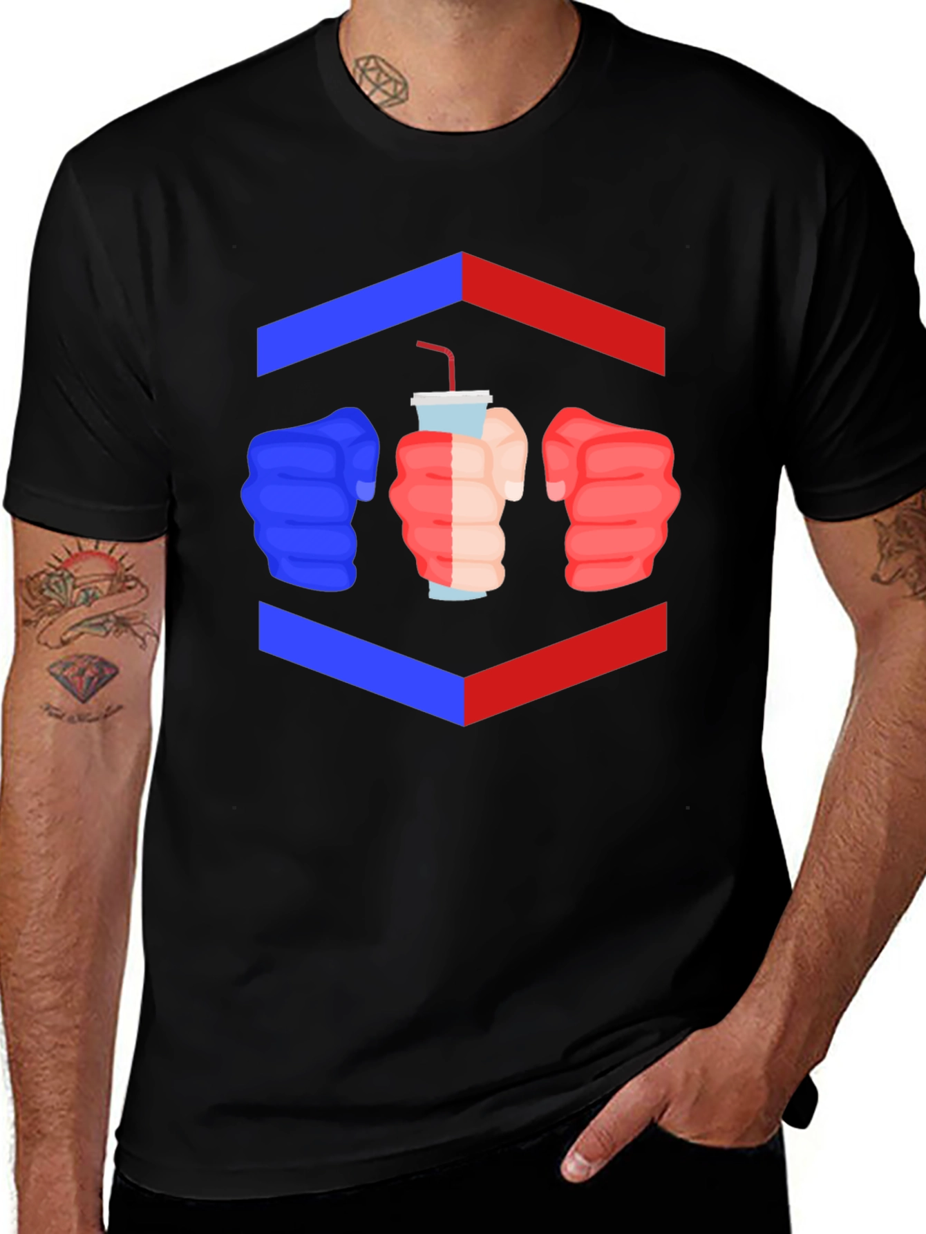 Political Punches Graphic Tee - Unisex Soft Cotton