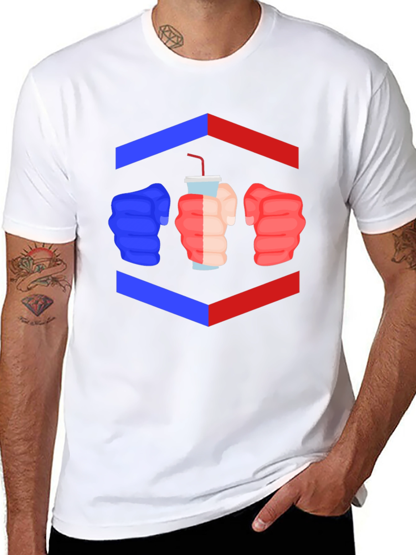 Political Punches Graphic Tee - Unisex Soft Cotton