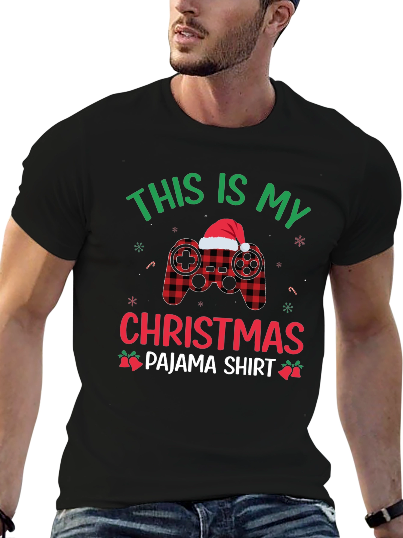 Gamer Christmas Pajama T-Shirt