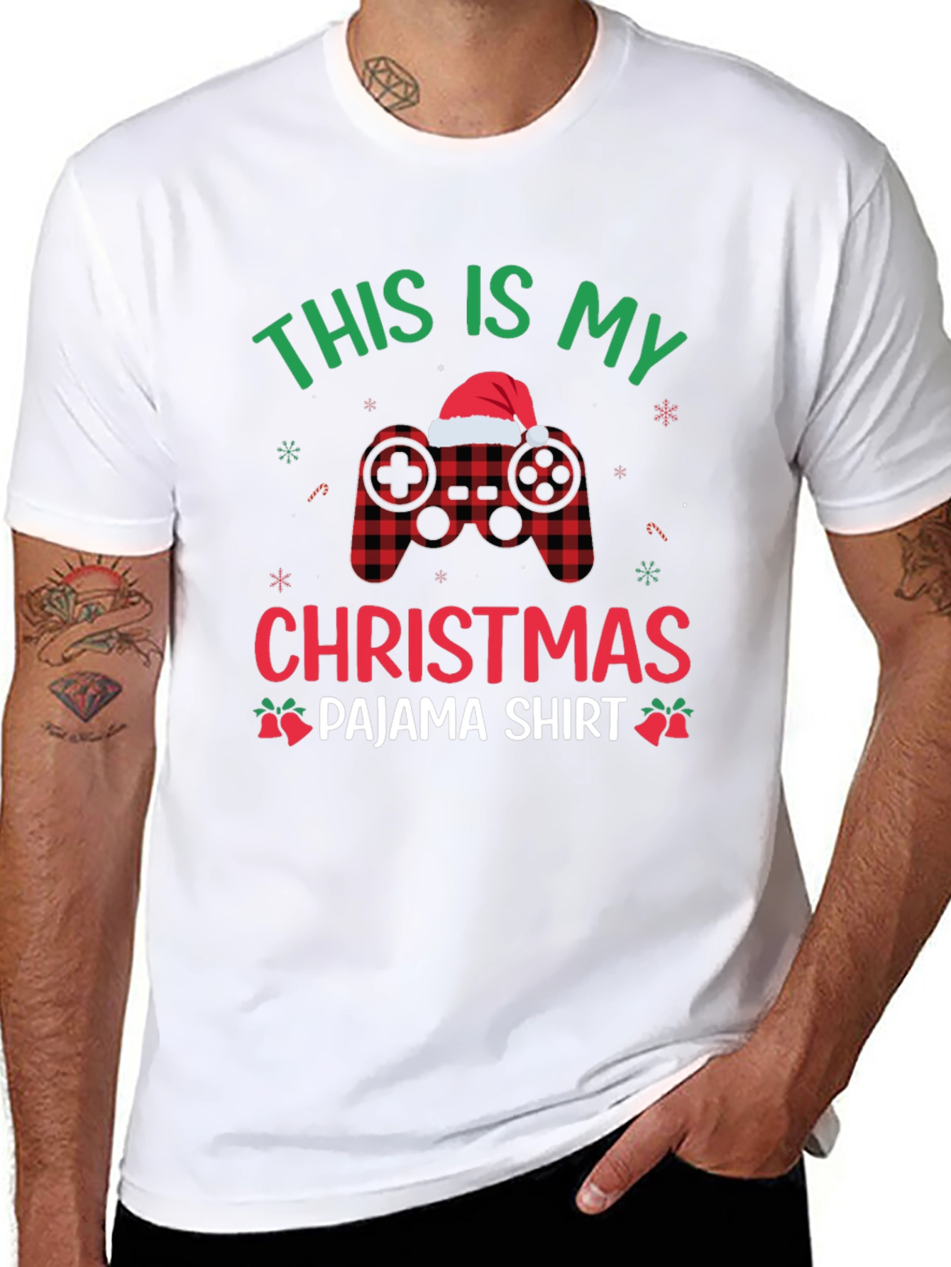 Gamer Christmas Pajama T-Shirt