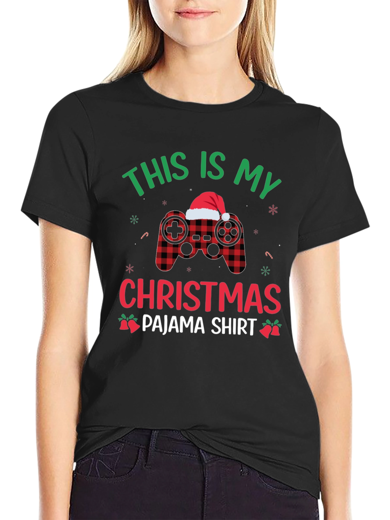 Gamer Christmas Pajama T-Shirt