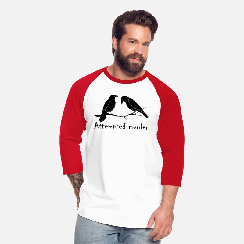 Attempted Murder Two Crows Bird On Branch