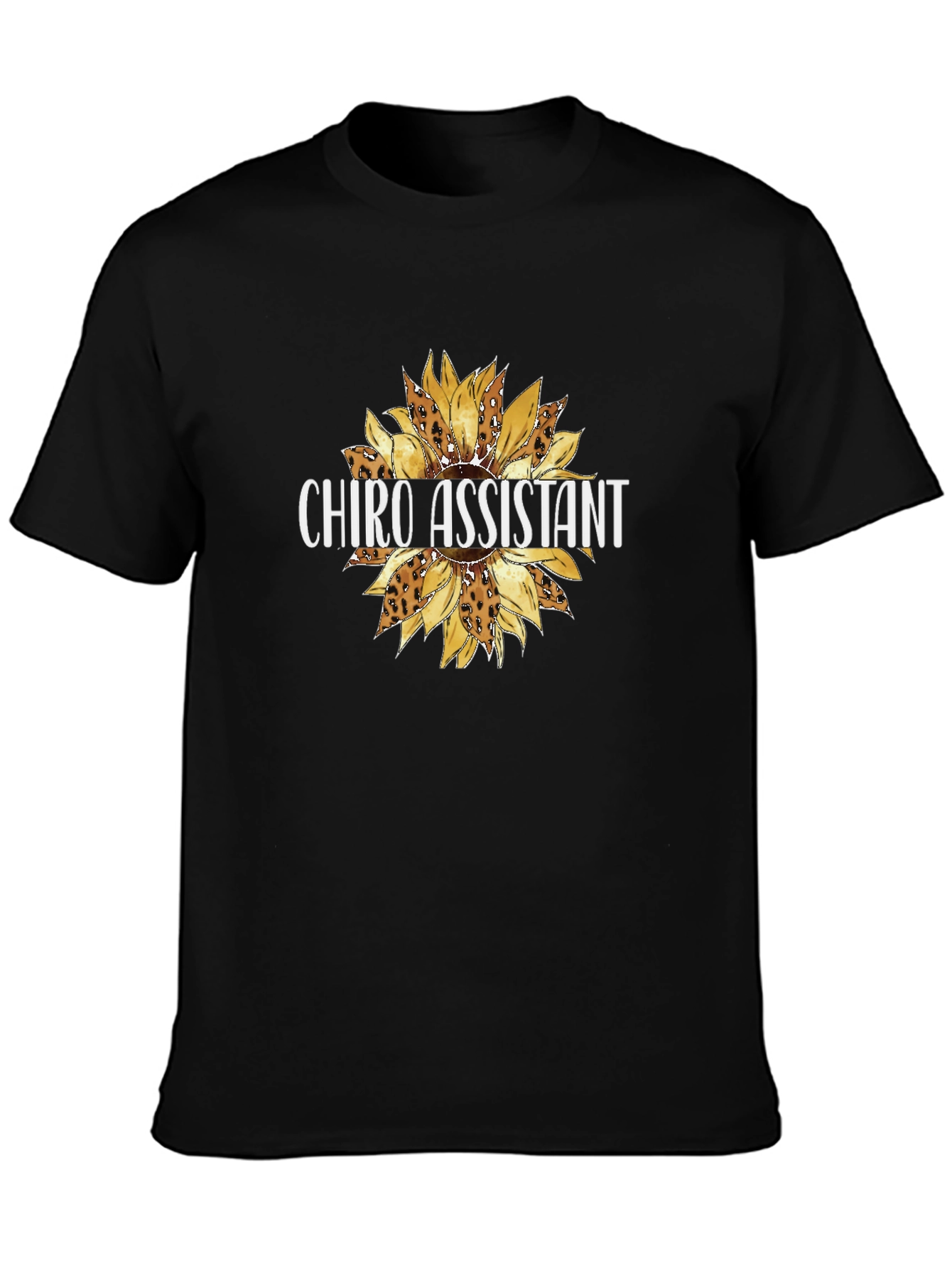 Chiro Assistant Sunflower Graphic Tee