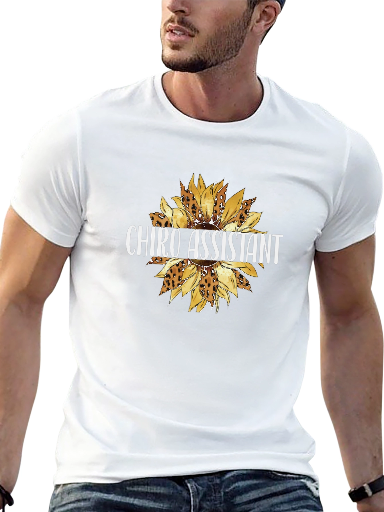 Chiro Assistant Sunflower Graphic Tee