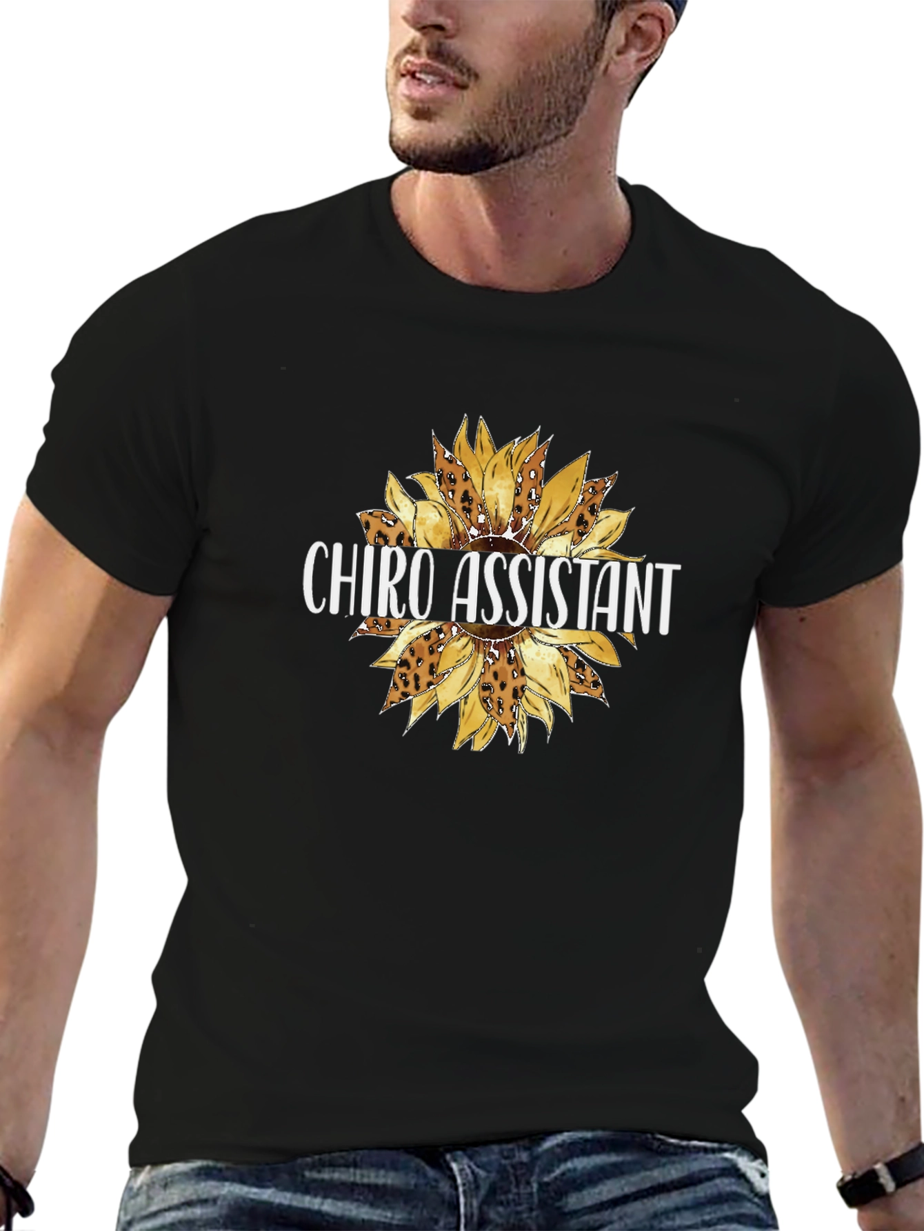 Chiro Assistant Sunflower Graphic Tee