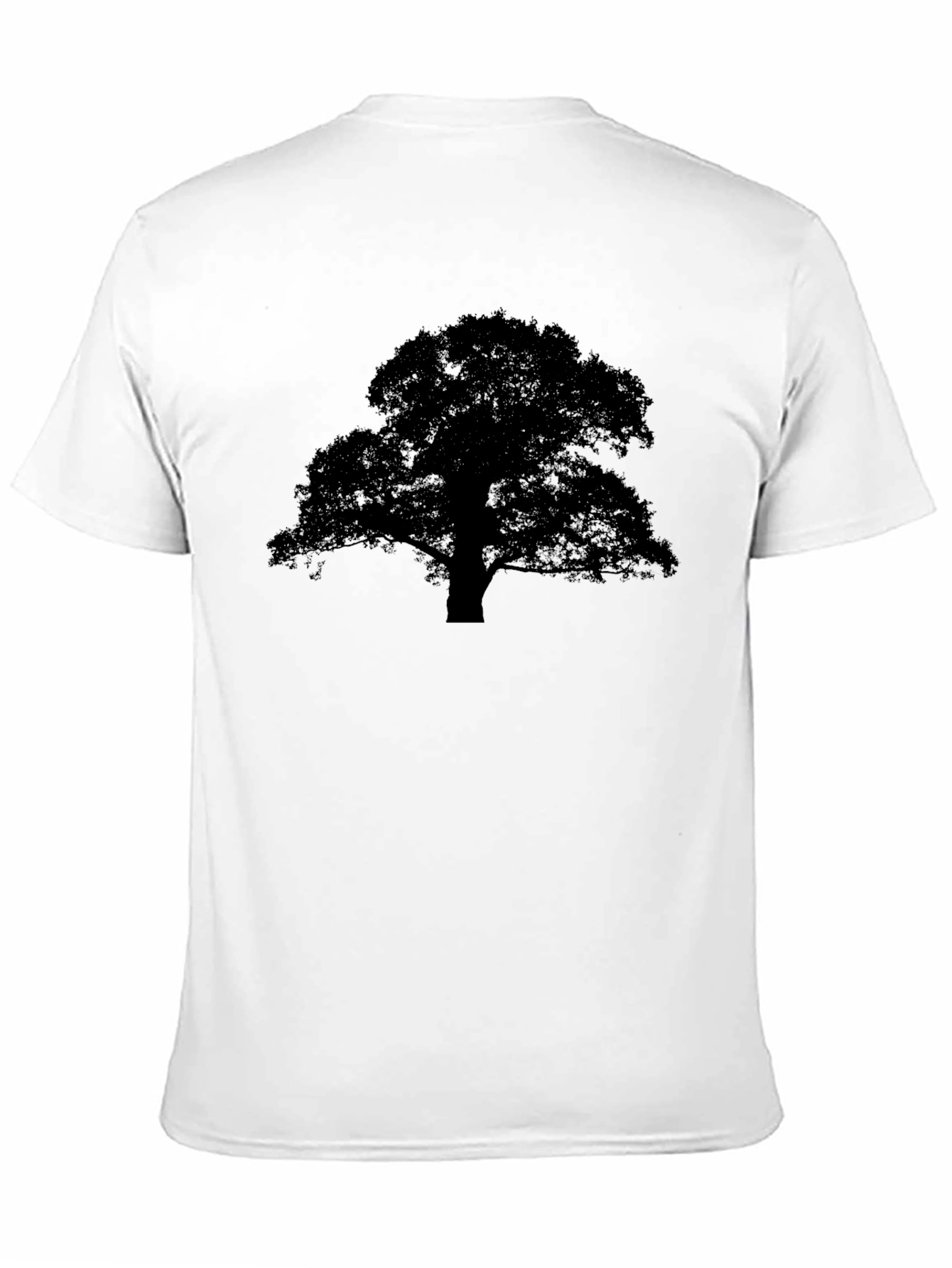 Silhouette Tree Graphic Tee - Classic Black