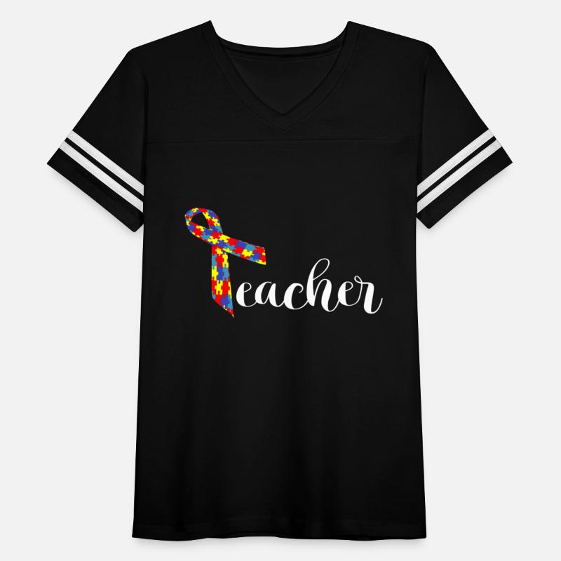 Autism Teacher Awareness Ribbon