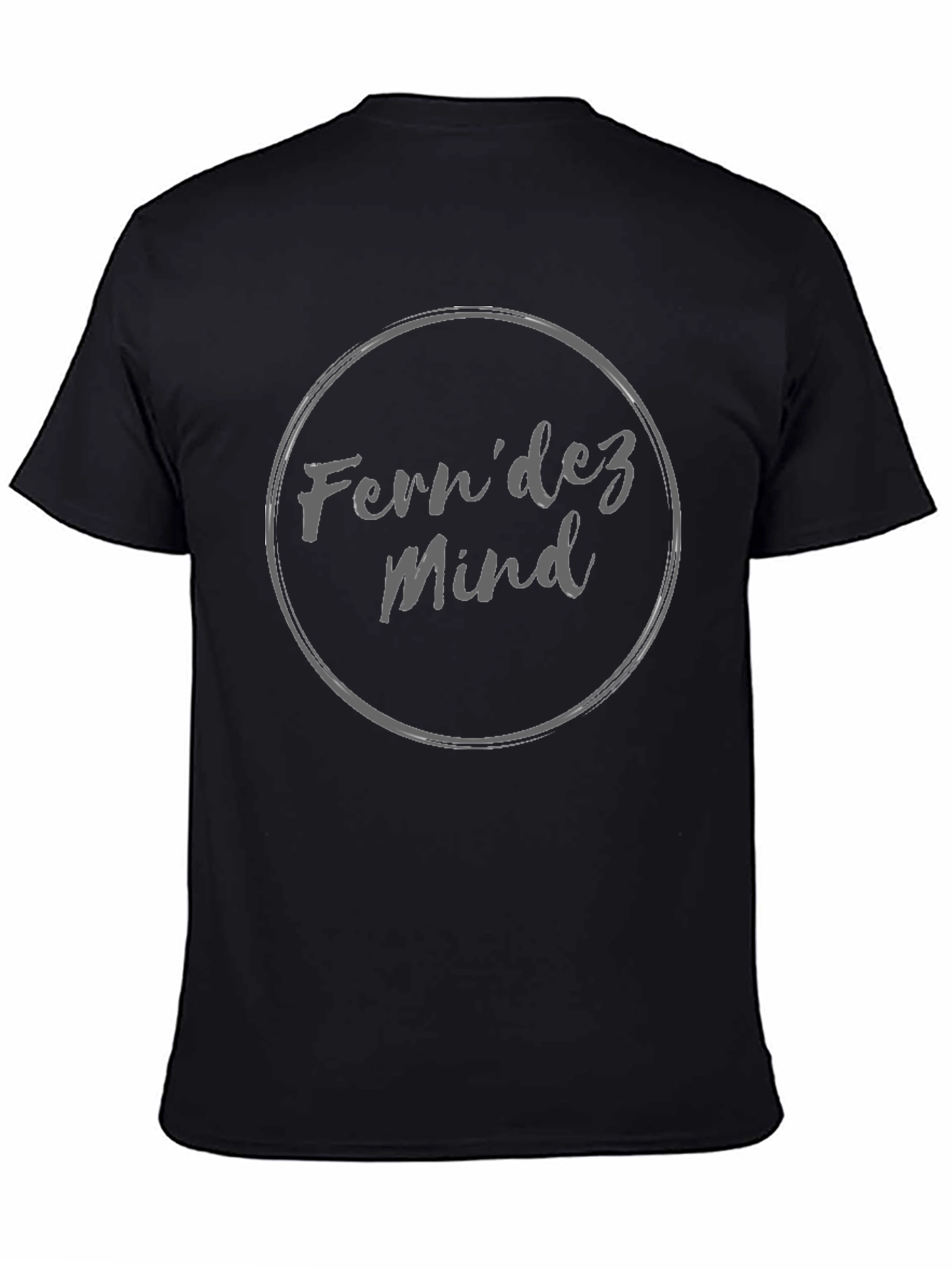 Ferndez Mind Black Graphic Tee