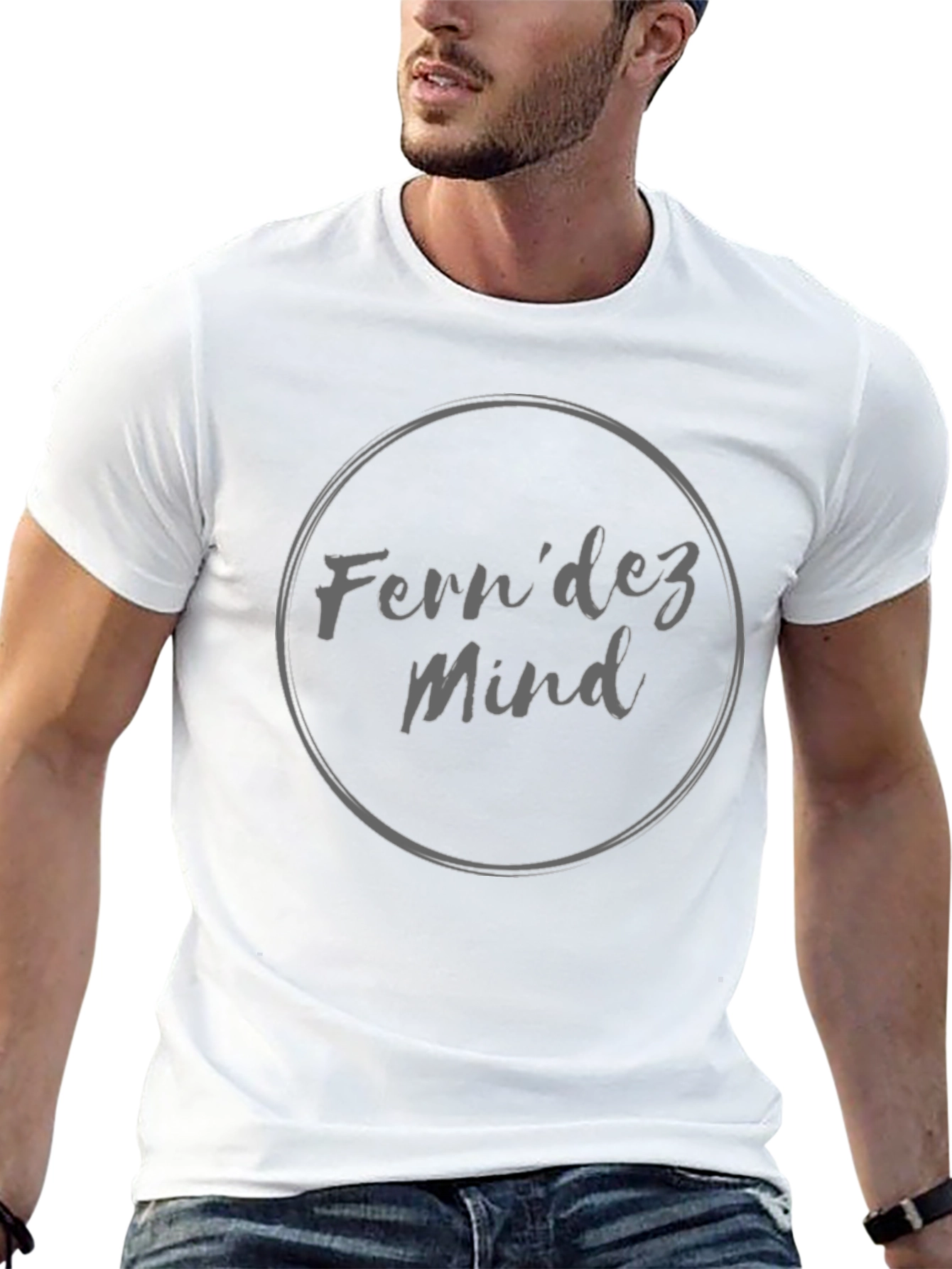 Ferndez Mind Black Graphic Tee