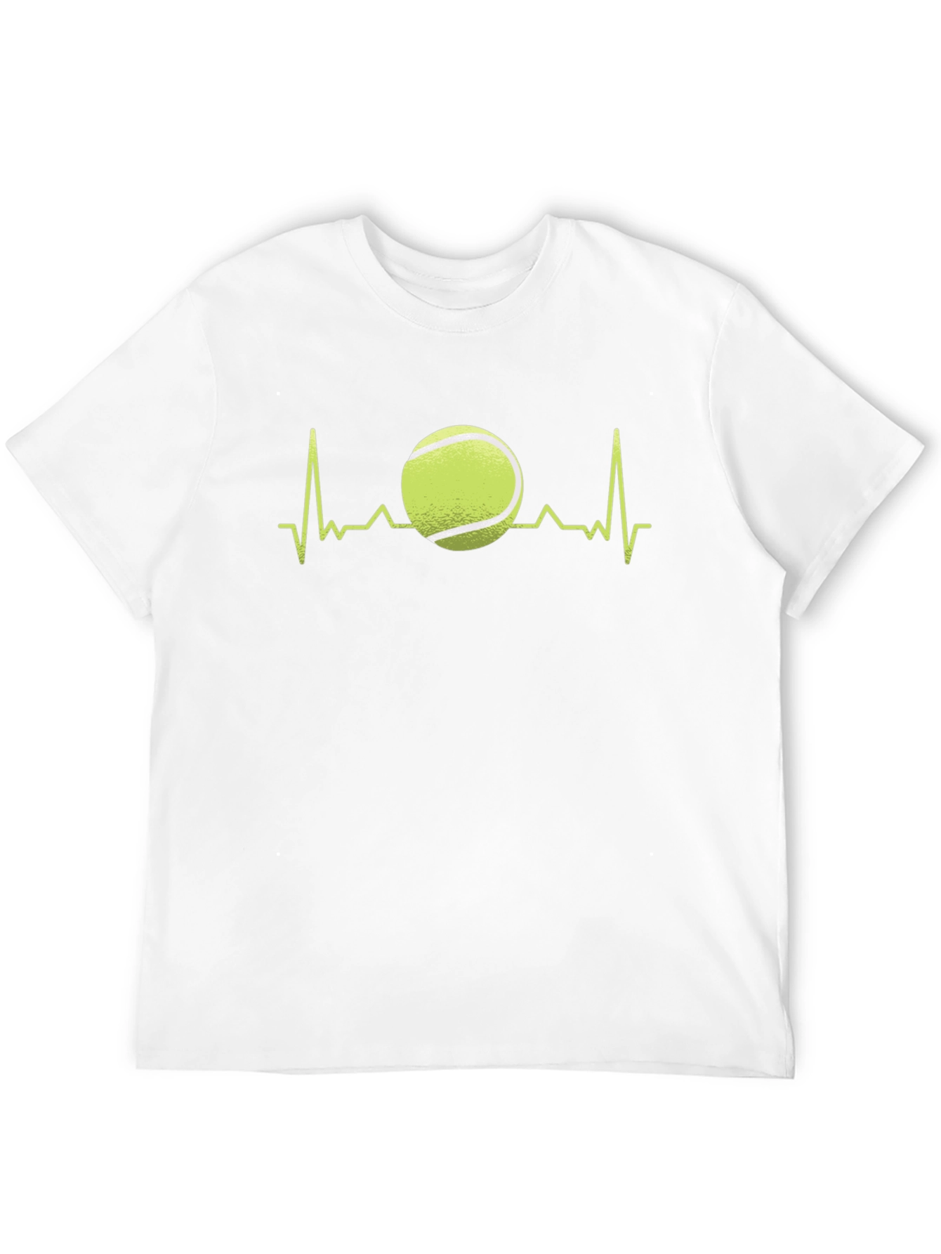 Tennis Heartbeat T-Shirt - Love for Tennis Tee