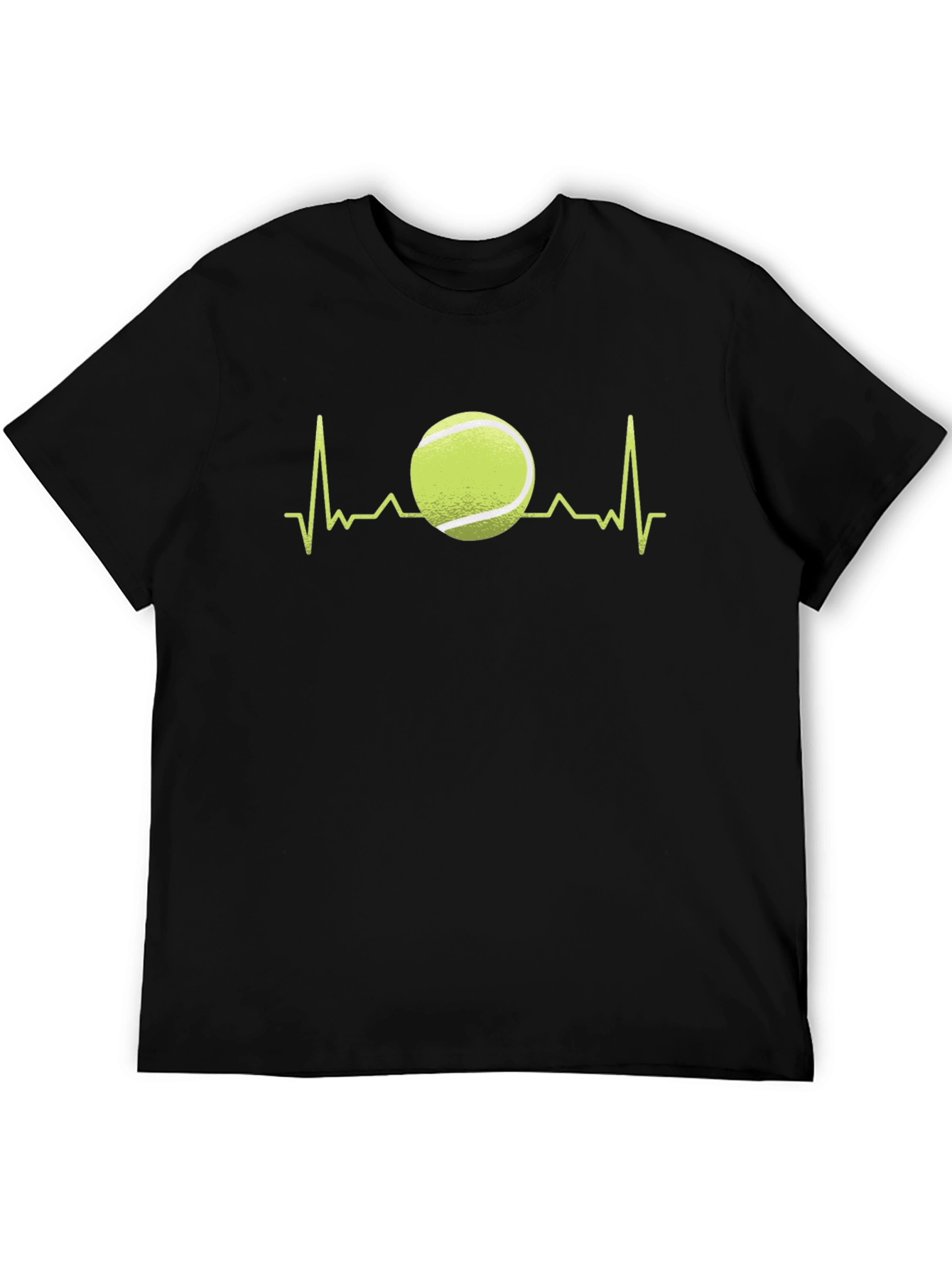Tennis Heartbeat T-Shirt - Love for Tennis Tee