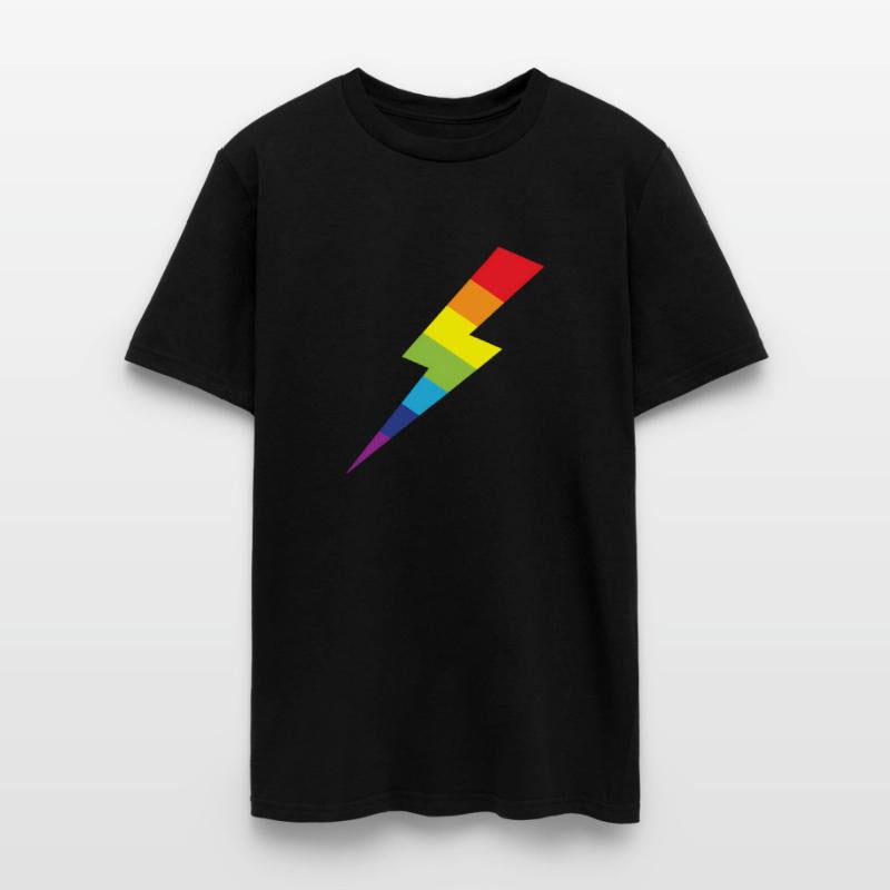 Awesome Rainbow Lightning Bolt Print
