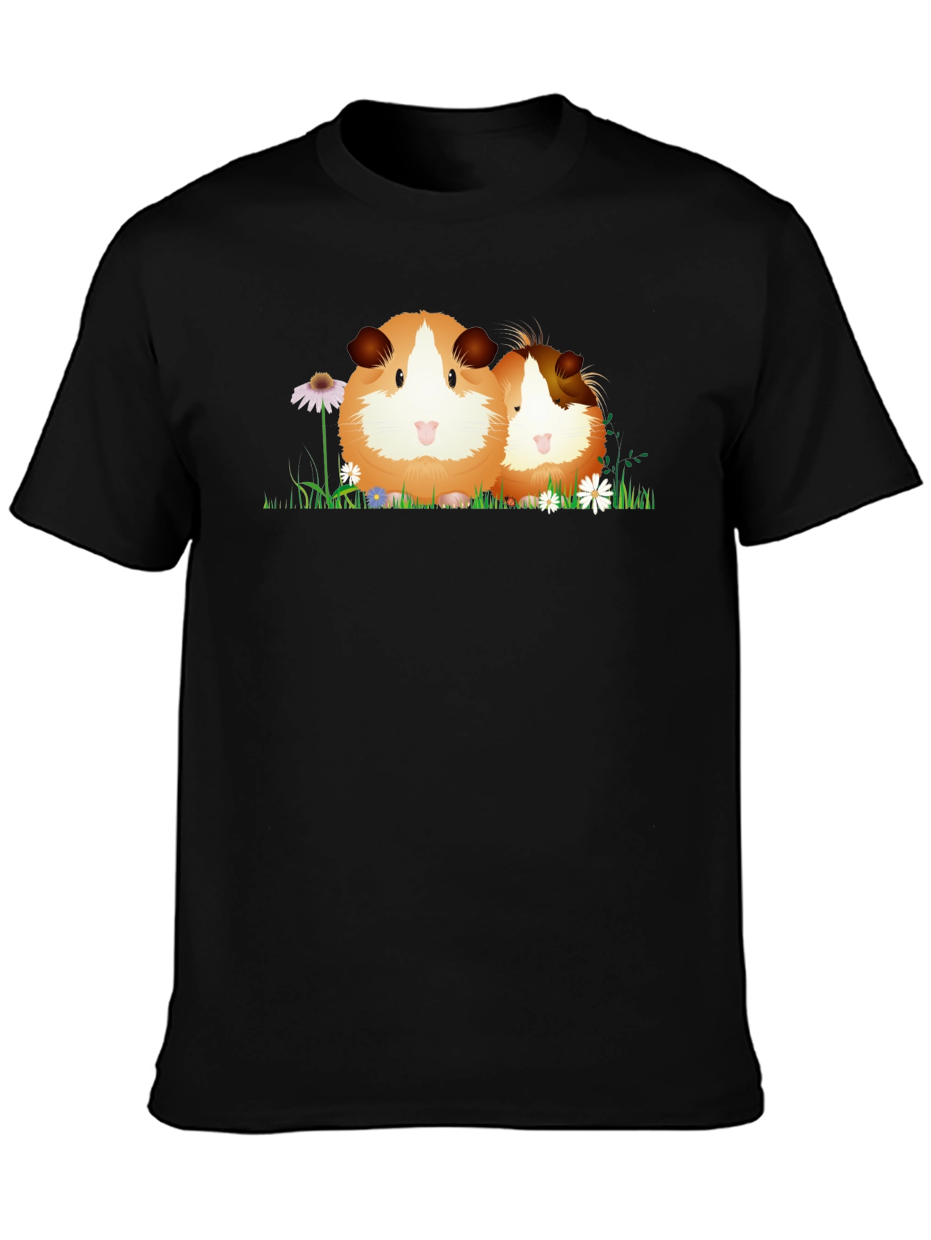 Guinea Pig Graphic Tee - Cute Animal Lover Shirt