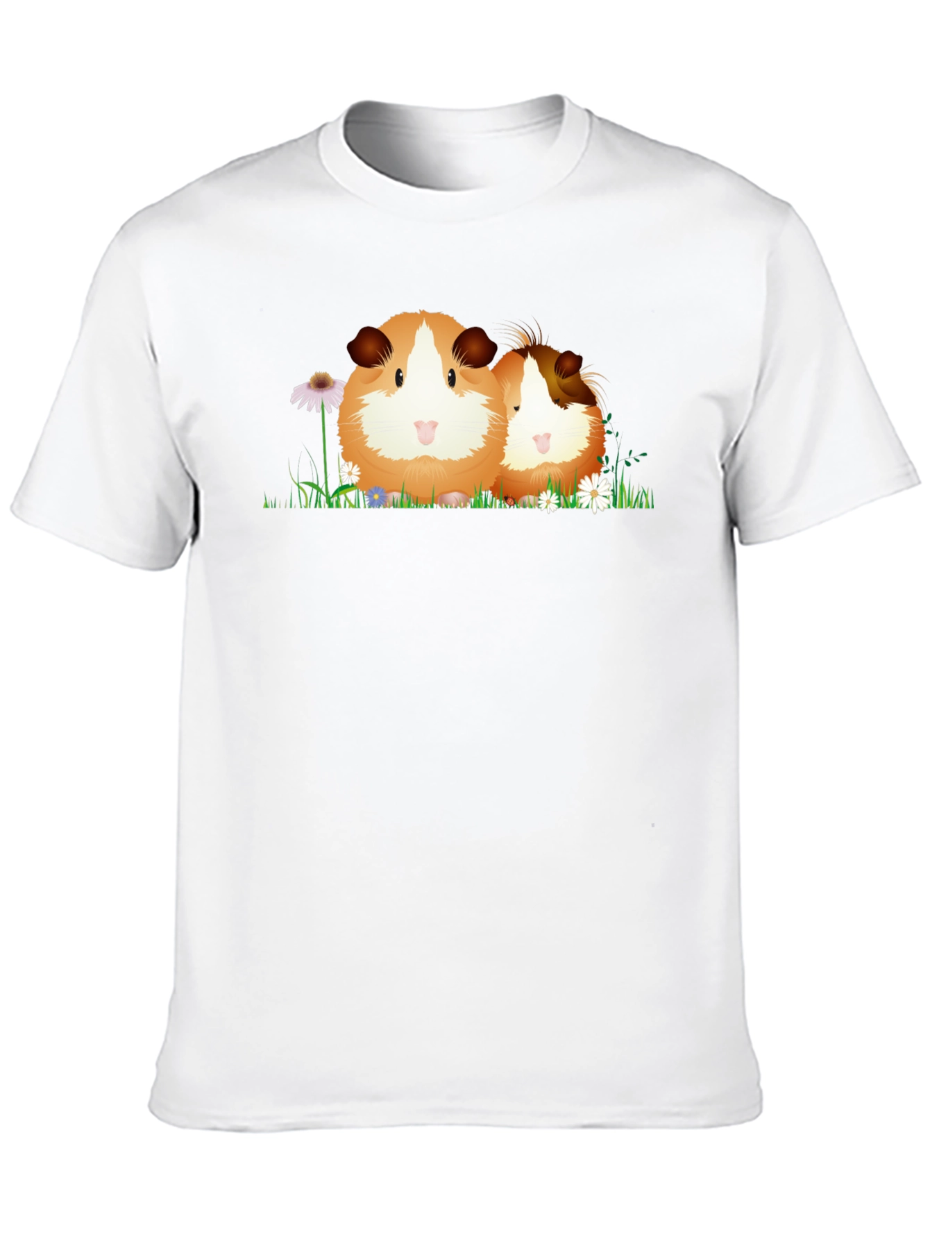 Guinea Pig Graphic Tee - Cute Animal Lover Shirt