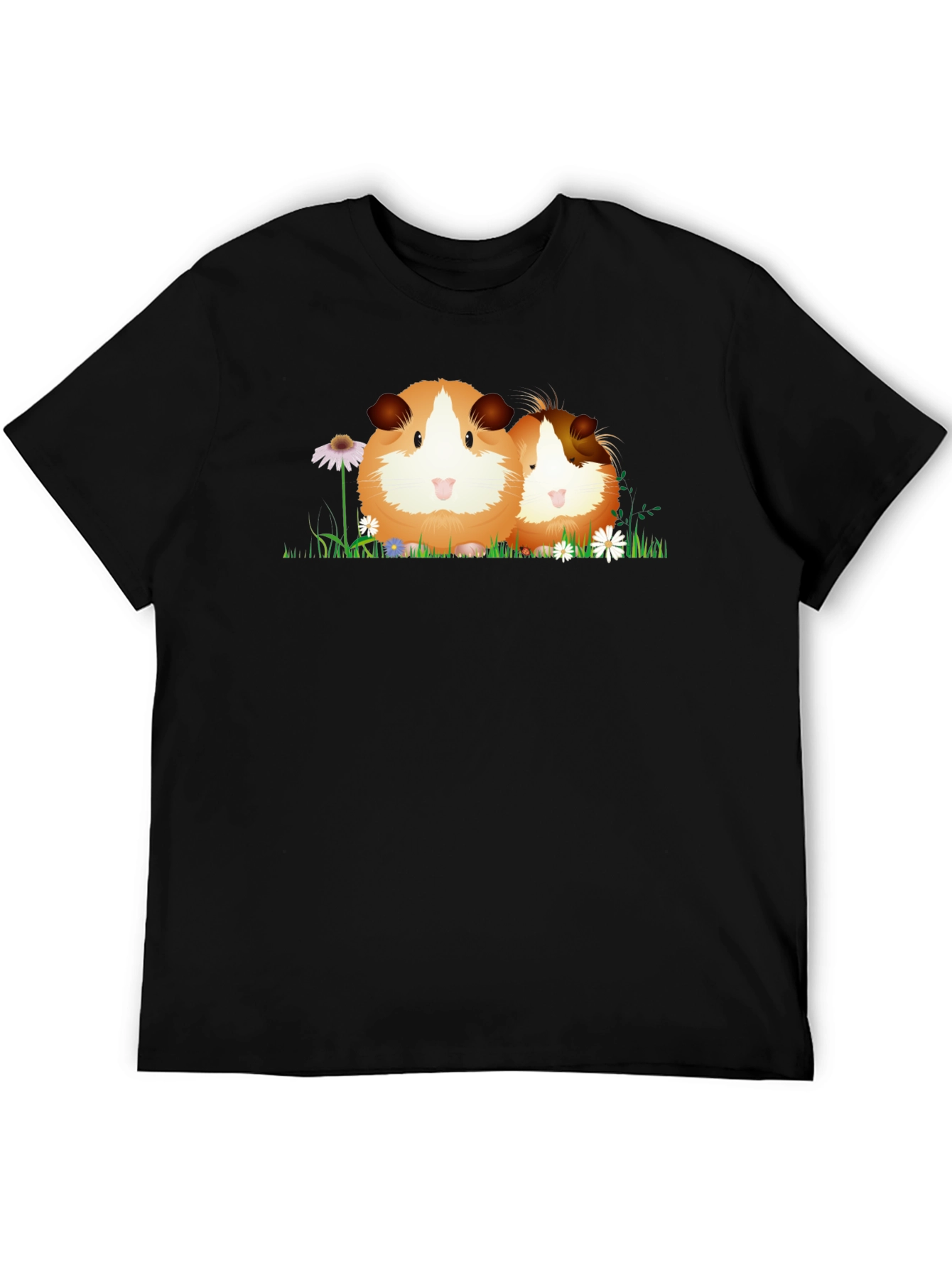 Guinea Pig Graphic Tee - Cute Animal Lover Shirt