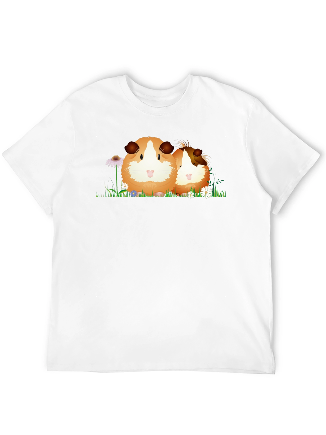 Guinea Pig Graphic Tee - Cute Animal Lover Shirt