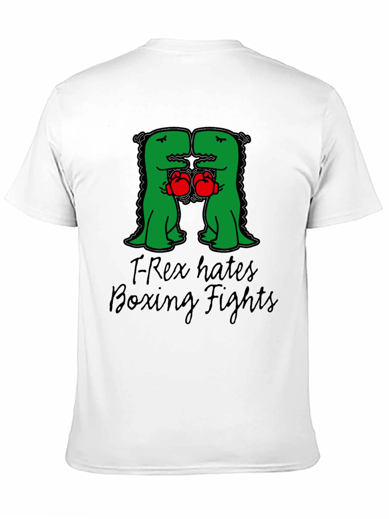 T-Rex Hates Boxing Fights T-Shirt