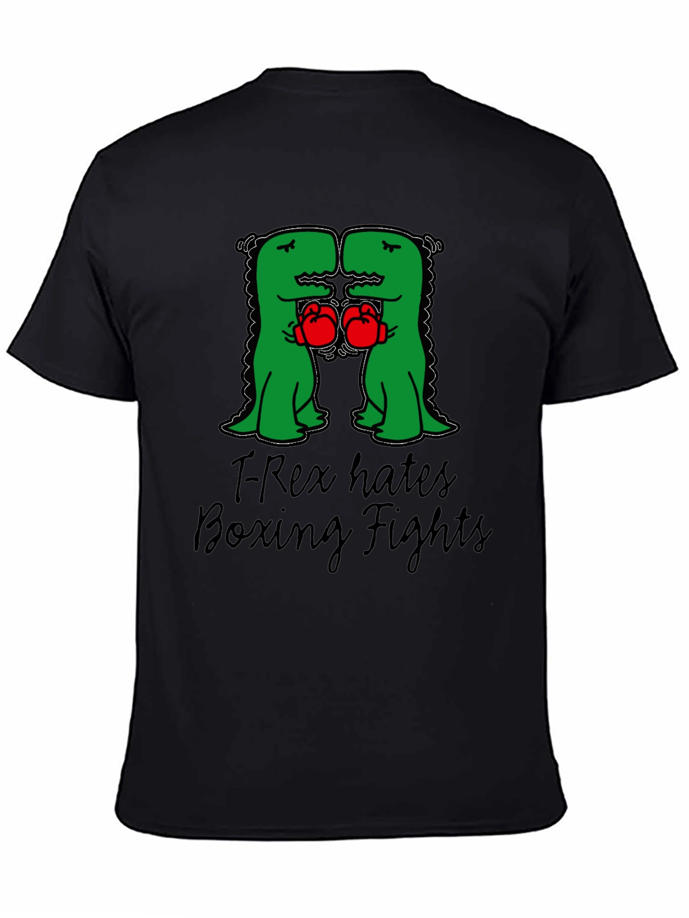 T-Rex Hates Boxing Fights T-Shirt