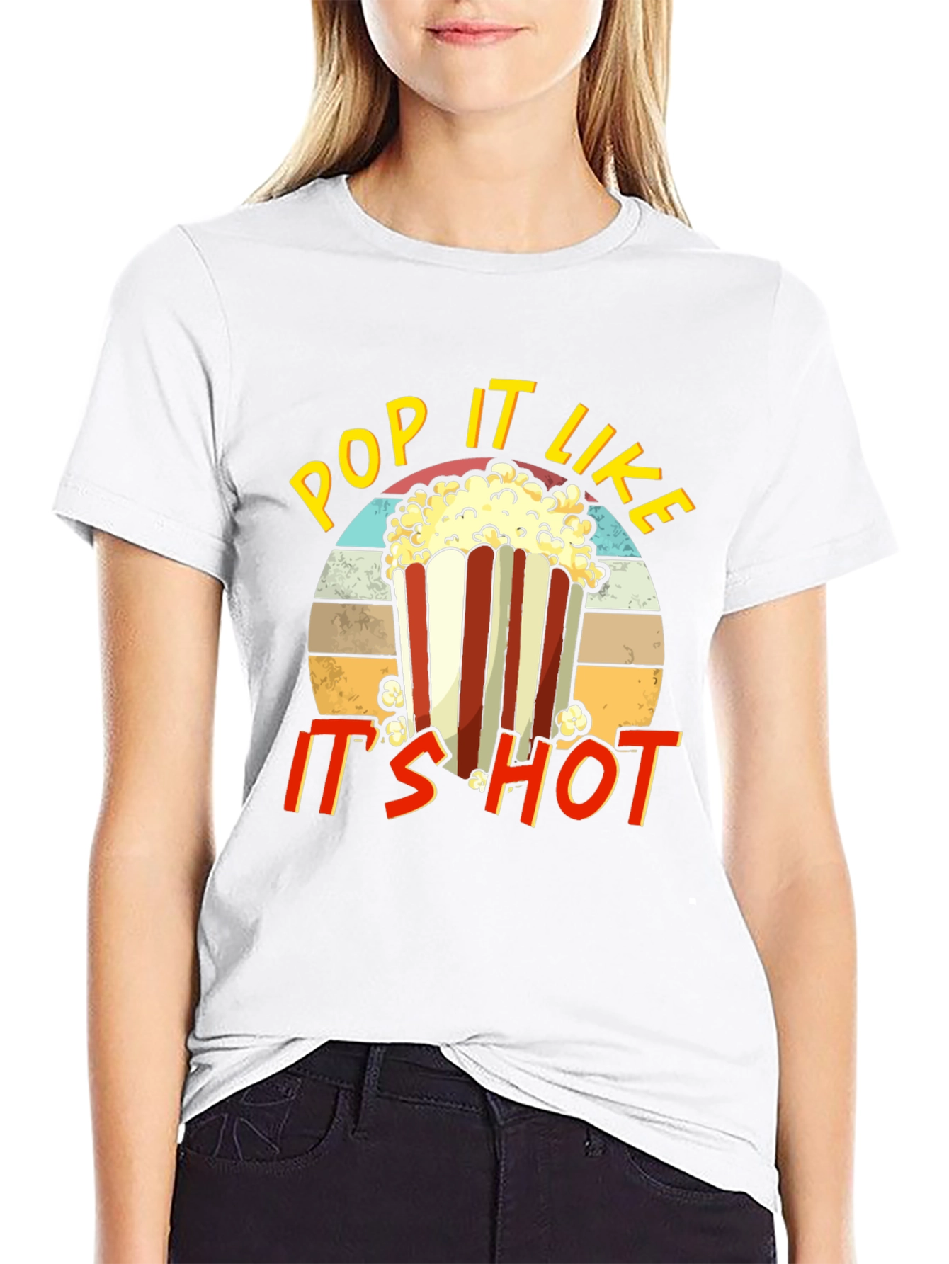 Pop It Like Its Hot Graphic T-Shirt