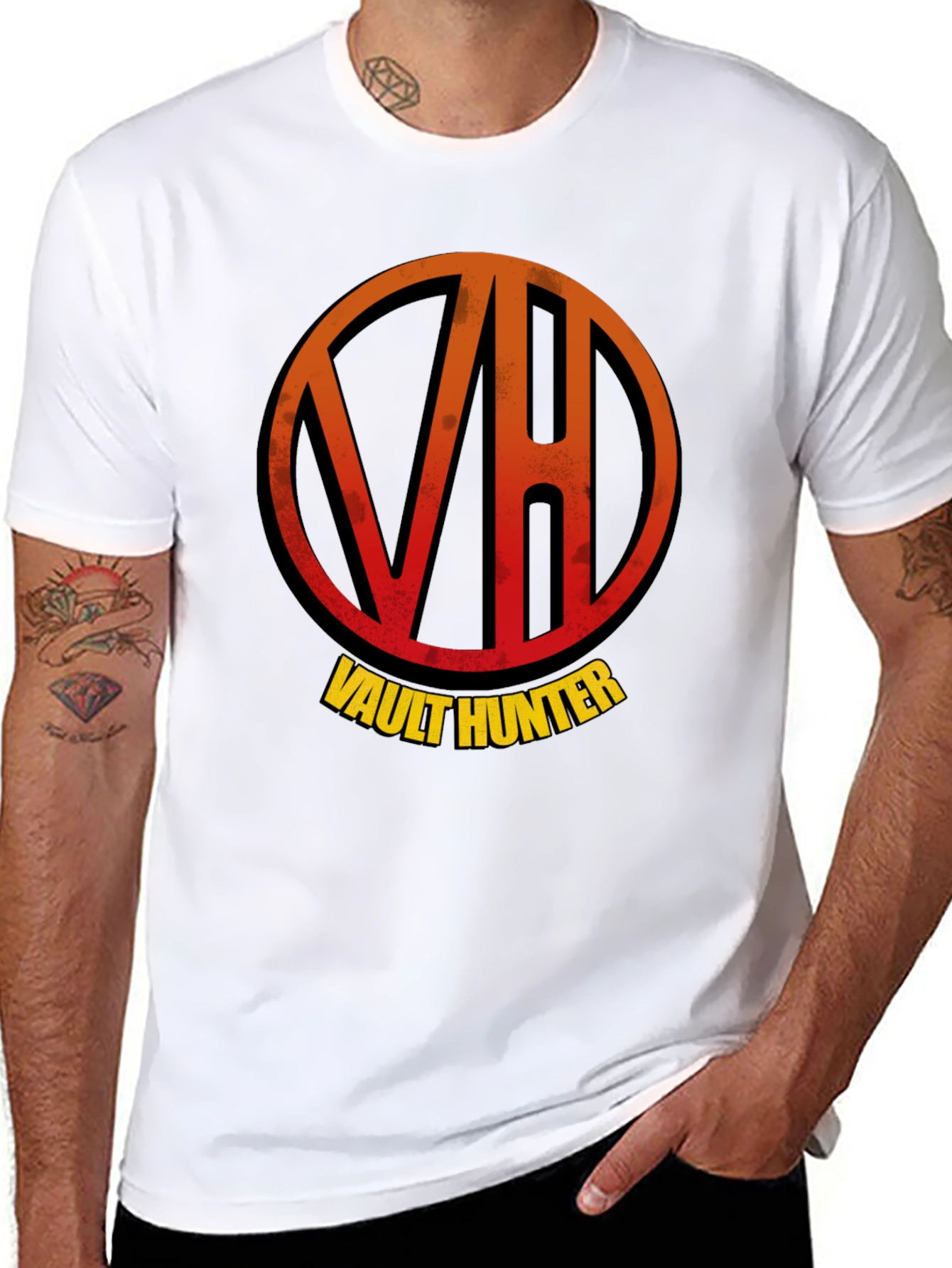 Vault Hunter Graphic Tee - Borderlands Inspired