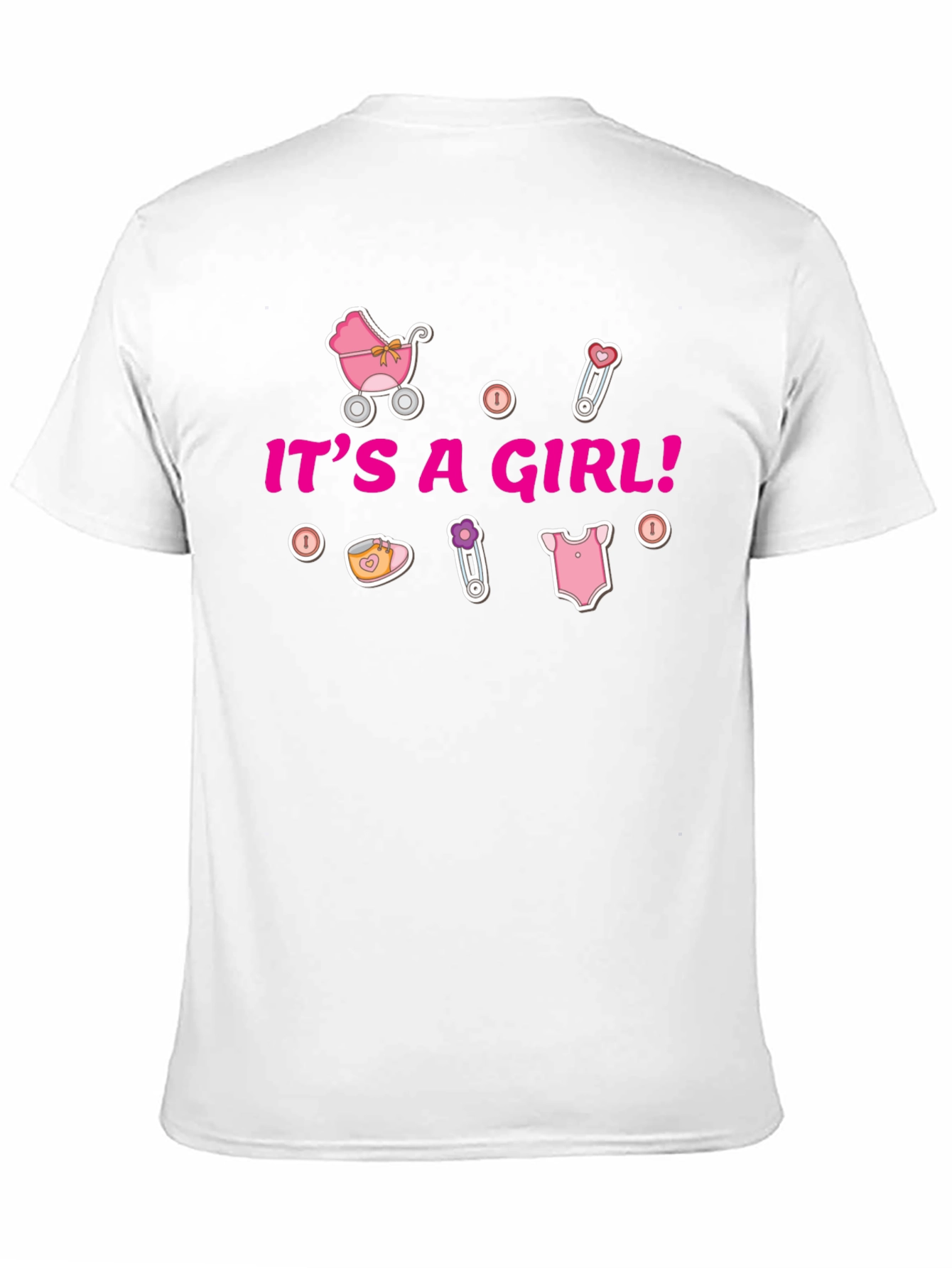 Its A Girl T-Shirt - Baby Shower Gift