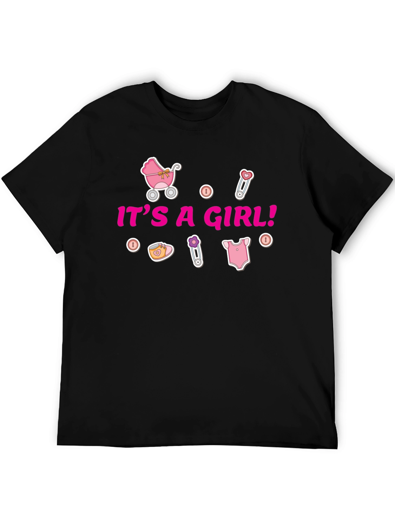 Its A Girl T-Shirt - Baby Shower Gift