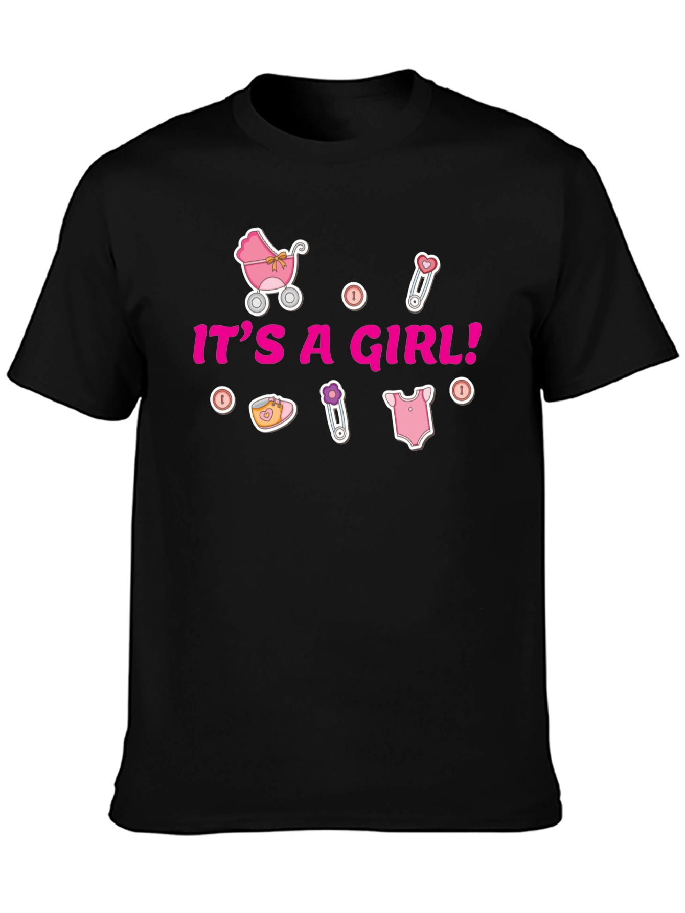 Its A Girl T-Shirt - Baby Shower Gift