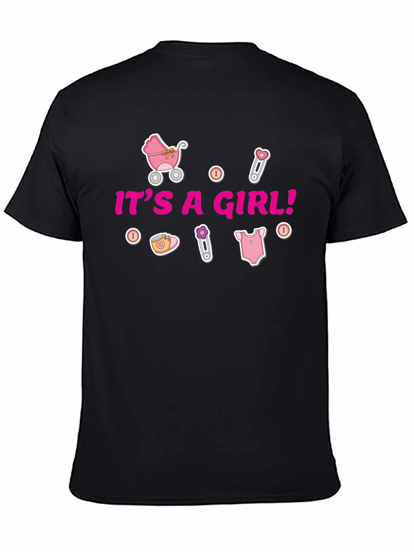 Its A Girl T-Shirt - Baby Shower Gift