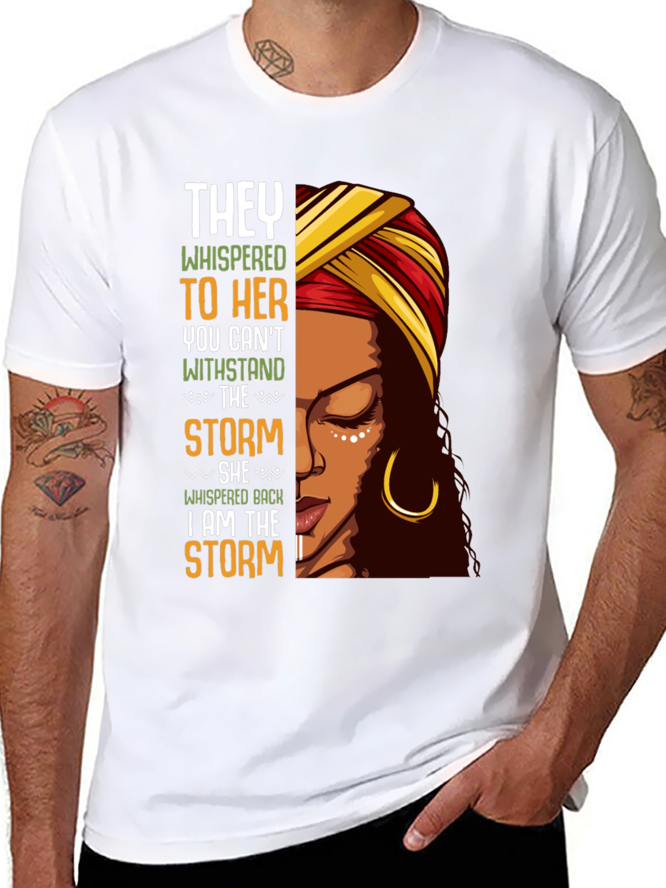 Empowered Woman T-Shirt I Am The Storm