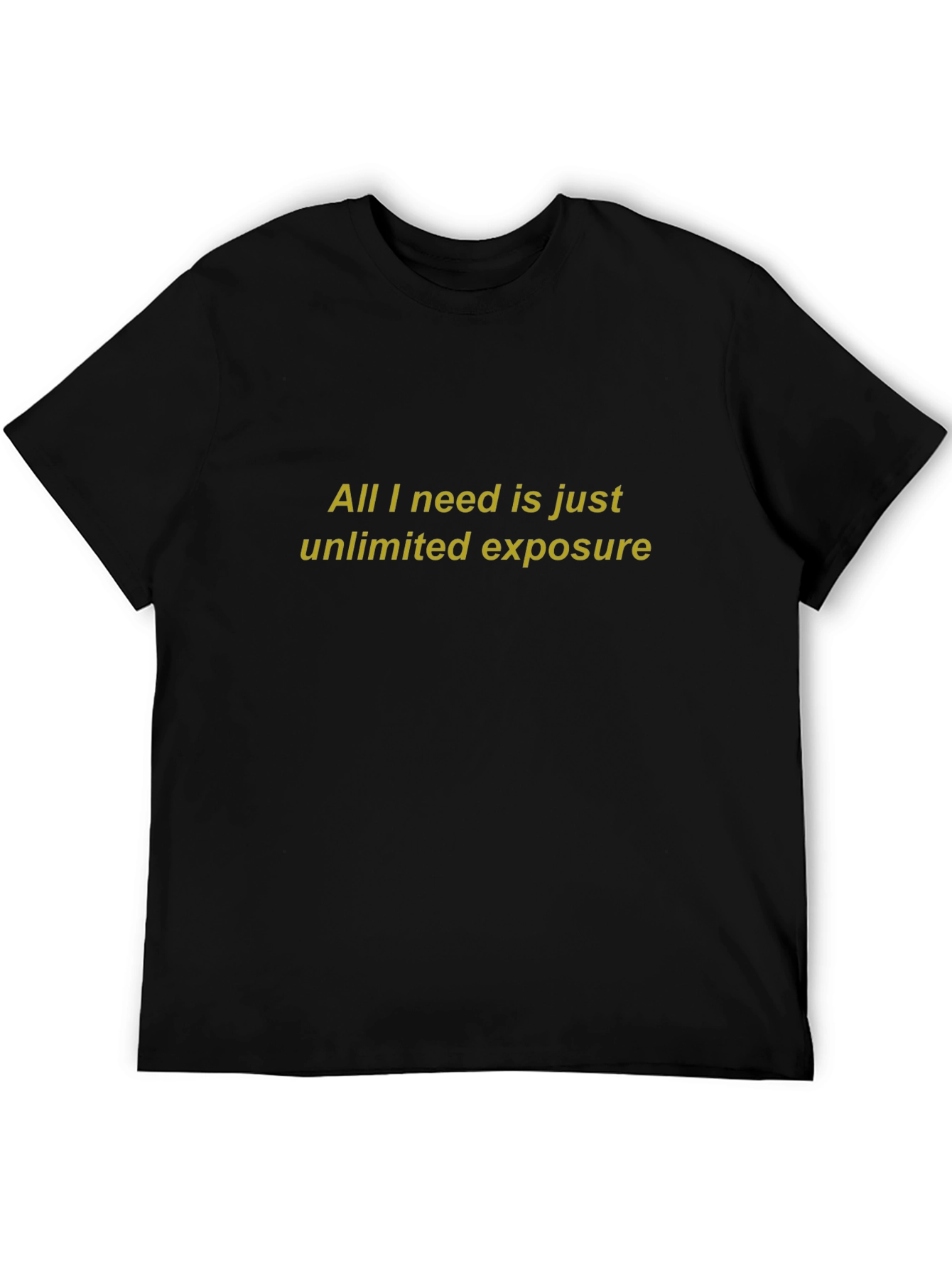 Unlimited Exposure Black T-Shirt