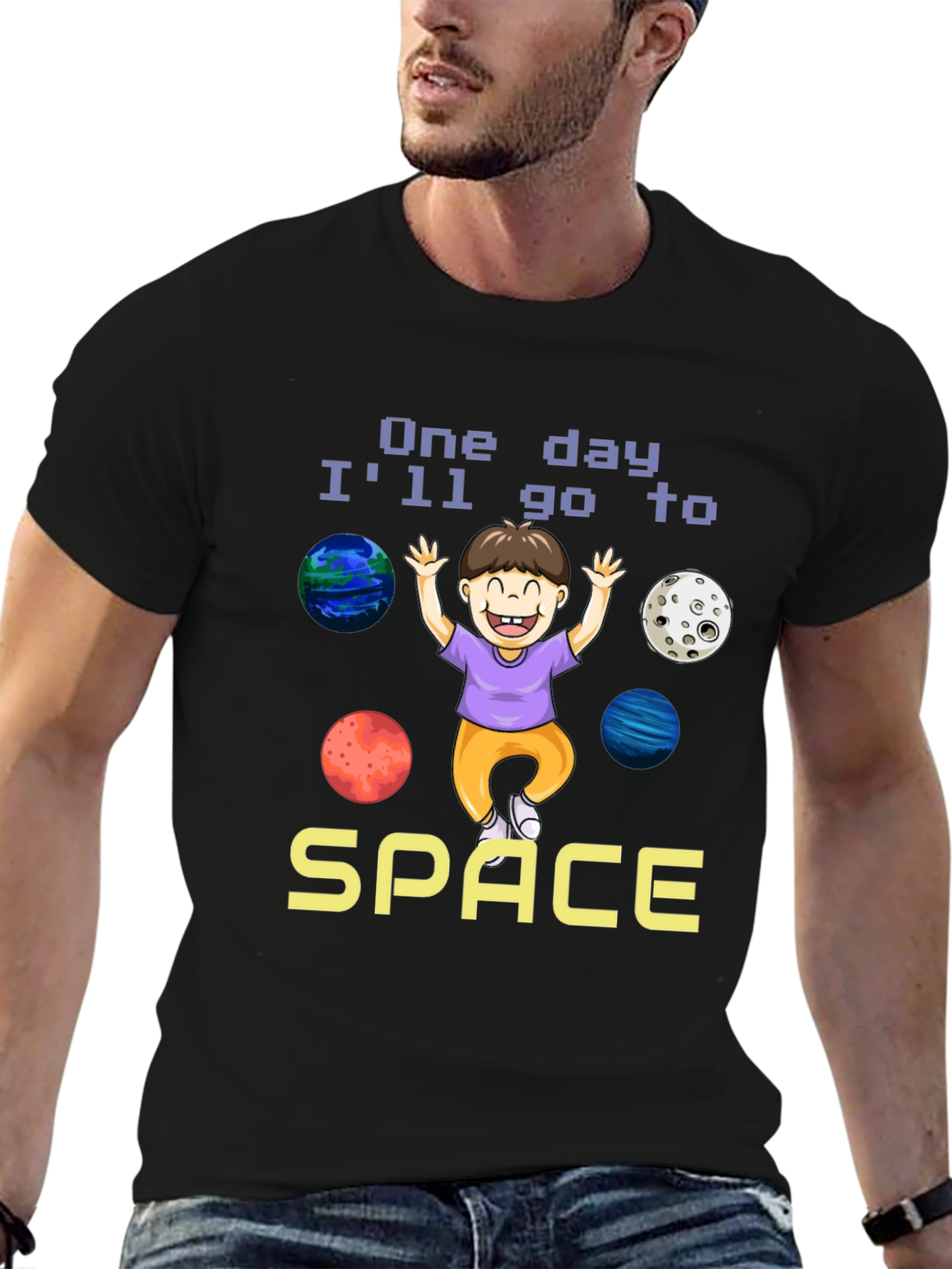 One Day Ill Go to Space T-Shirt