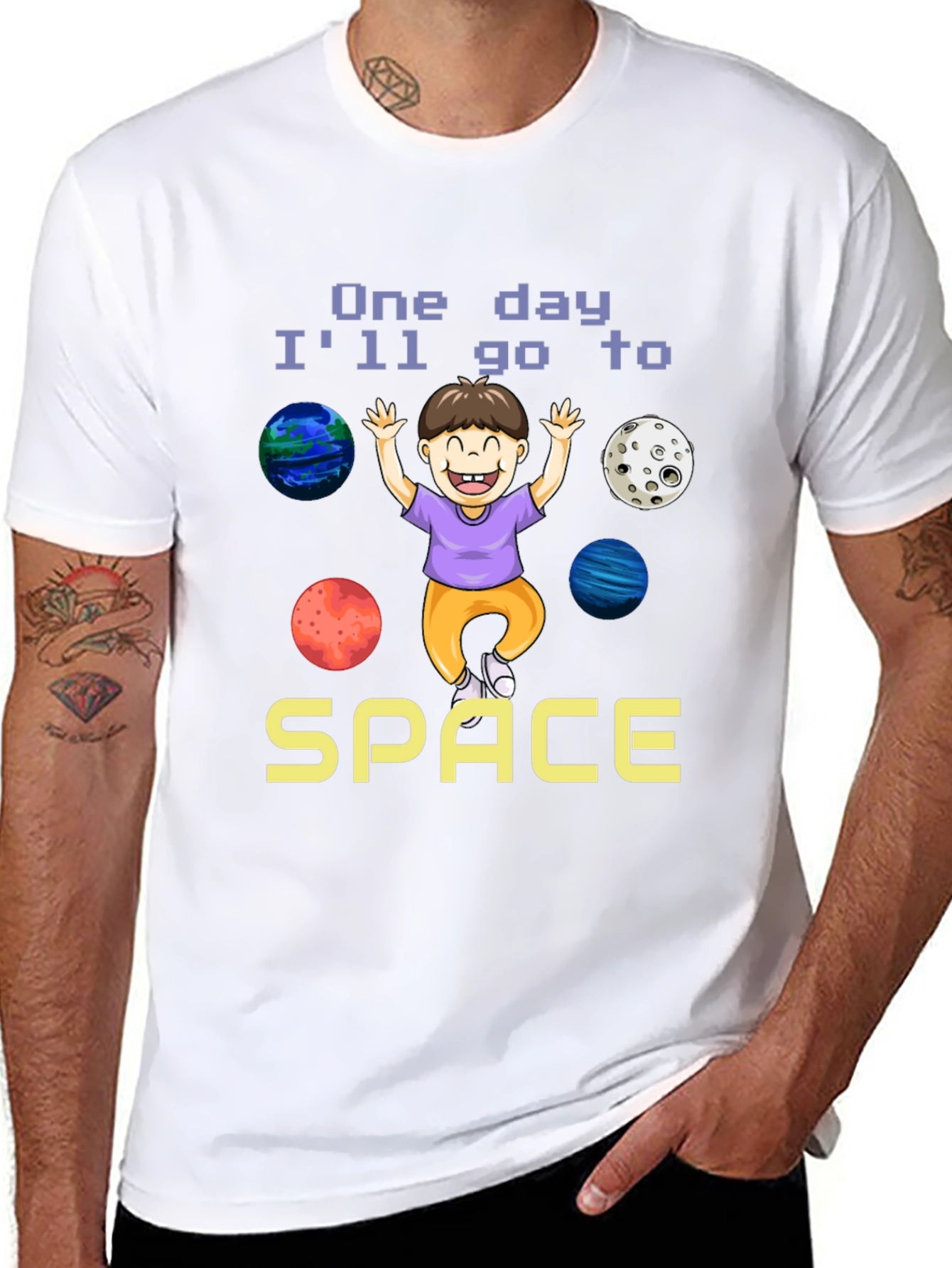 One Day Ill Go to Space T-Shirt