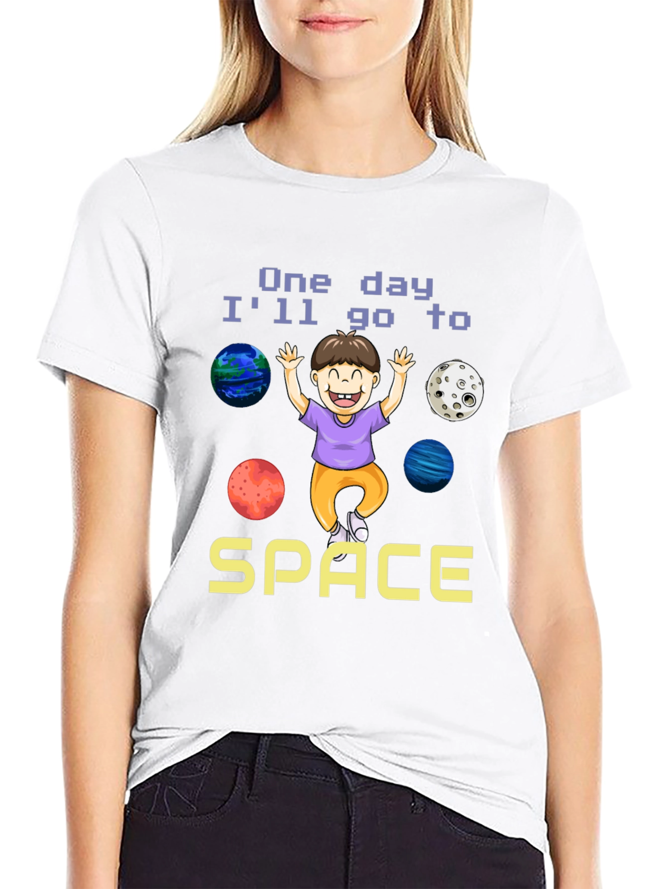 One Day Ill Go to Space T-Shirt