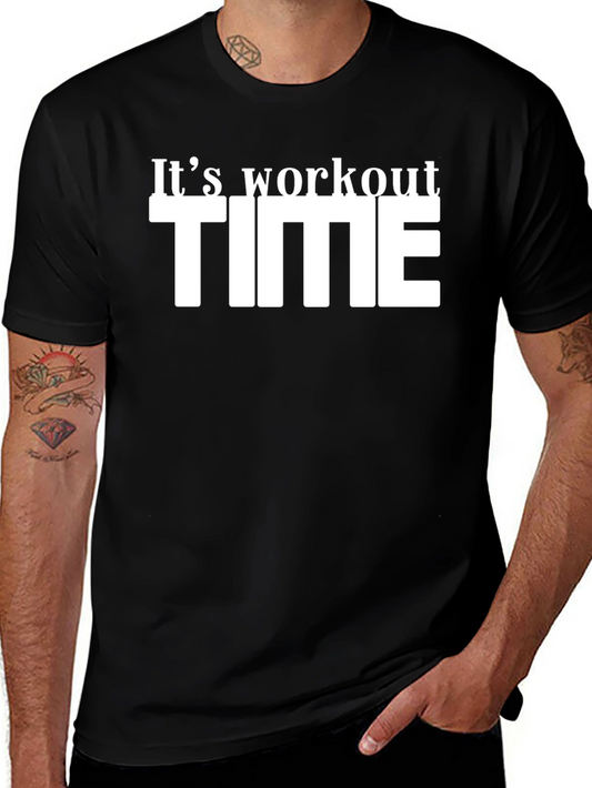 Its Workout Time Graphic Tee
