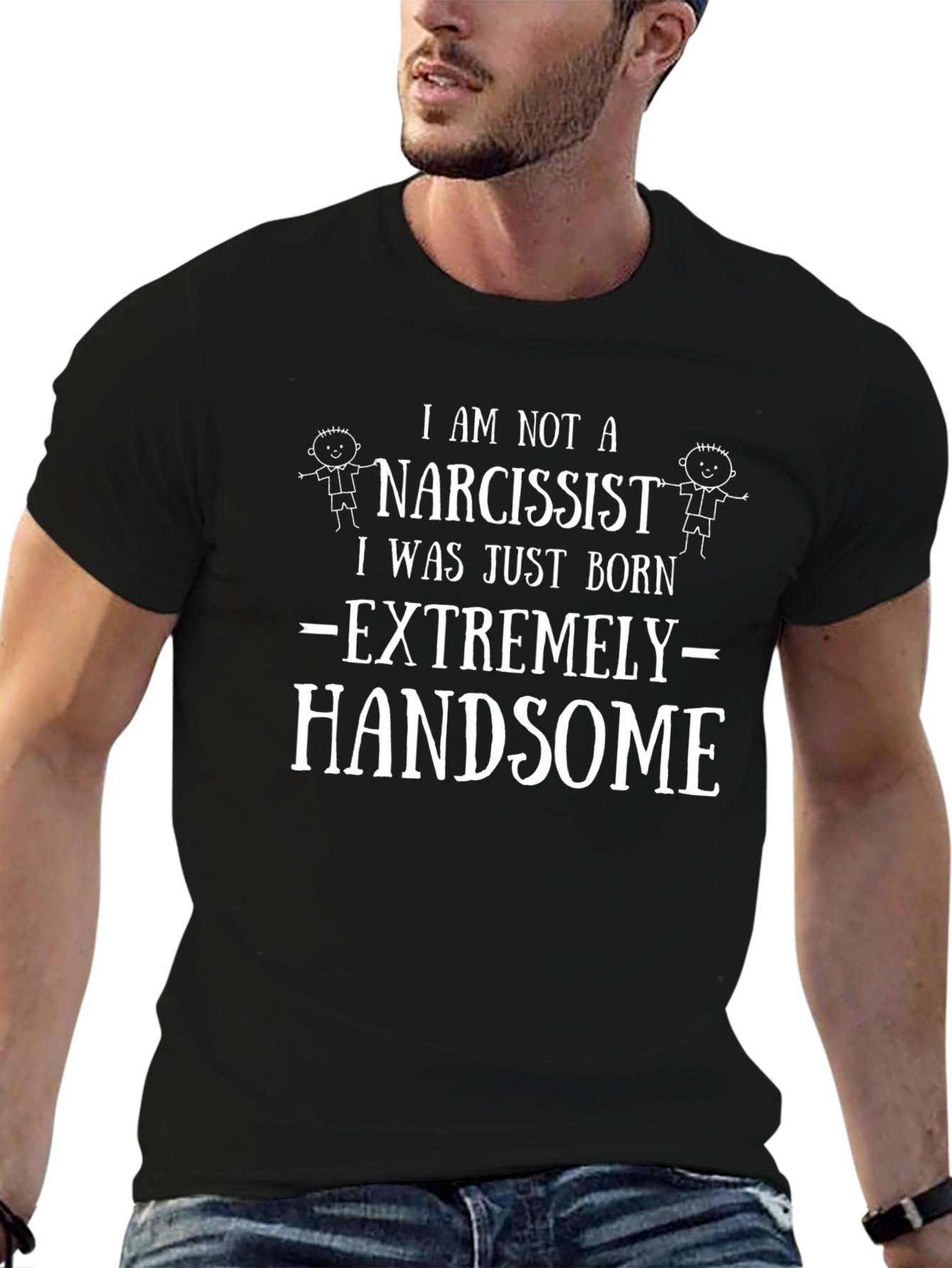 Narcissist Handsome Graphic Tee