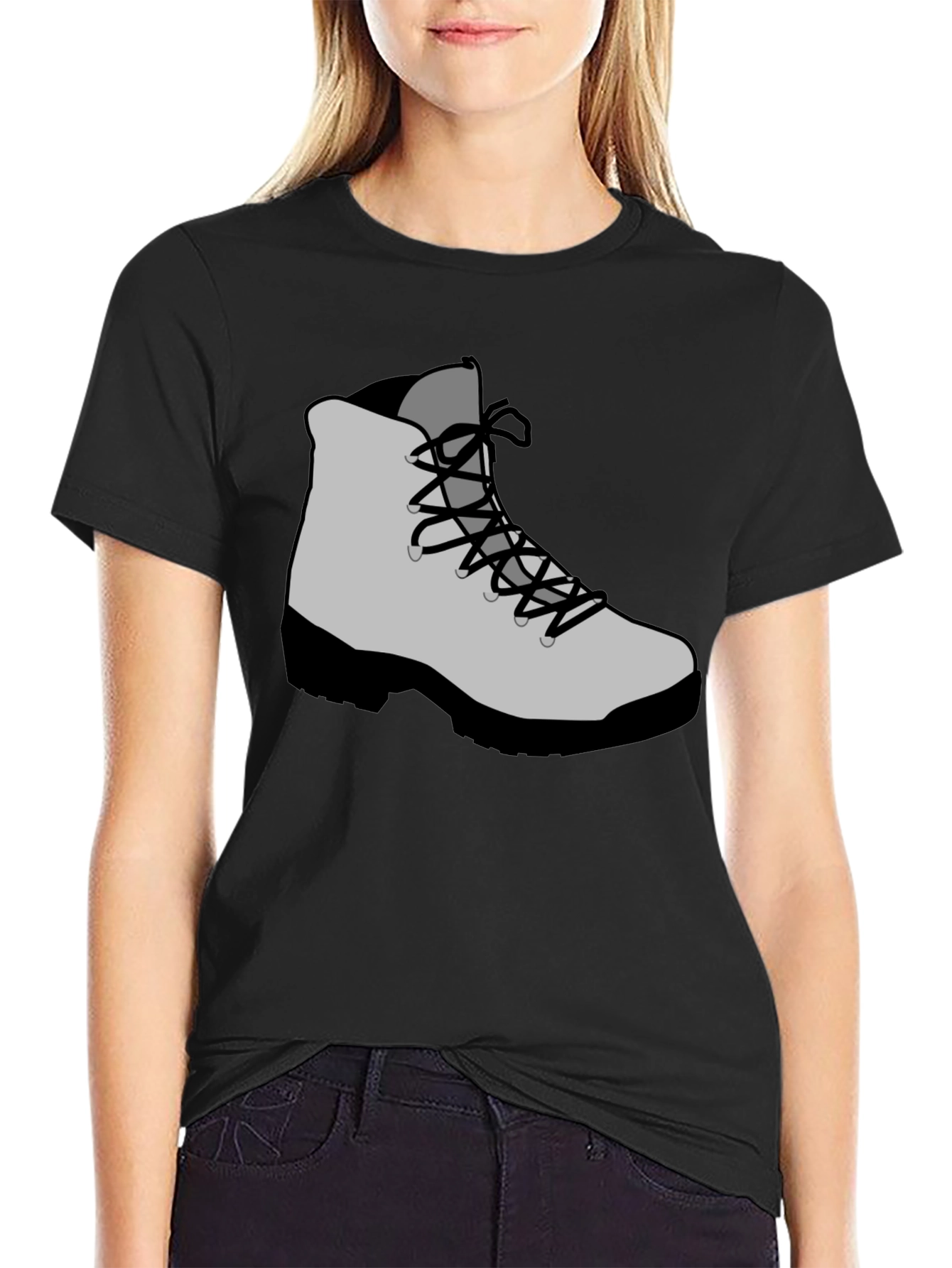 Hiking Boot Graphic Tee - Adventure Ready!