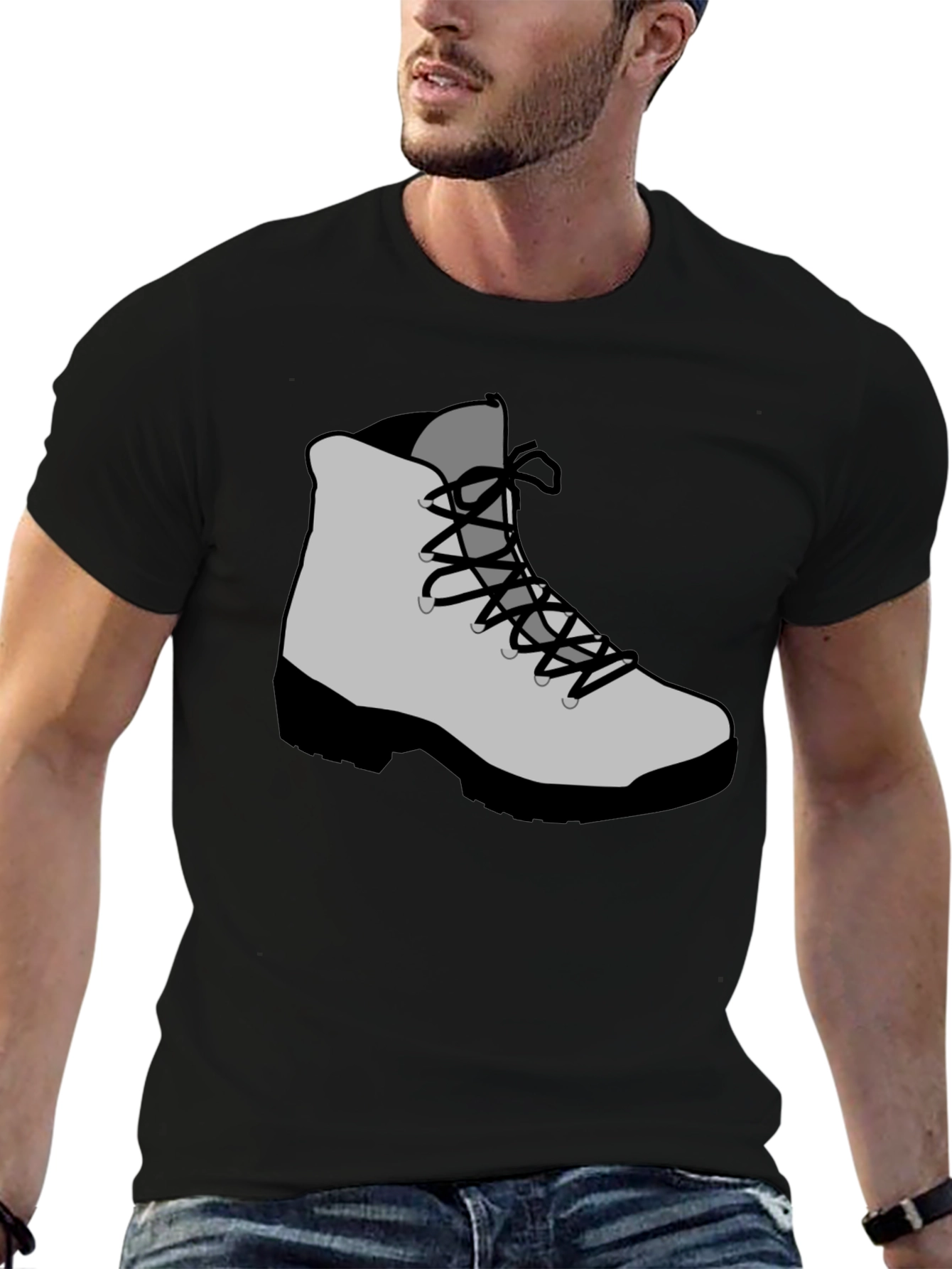 Hiking Boot Graphic Tee - Adventure Ready!