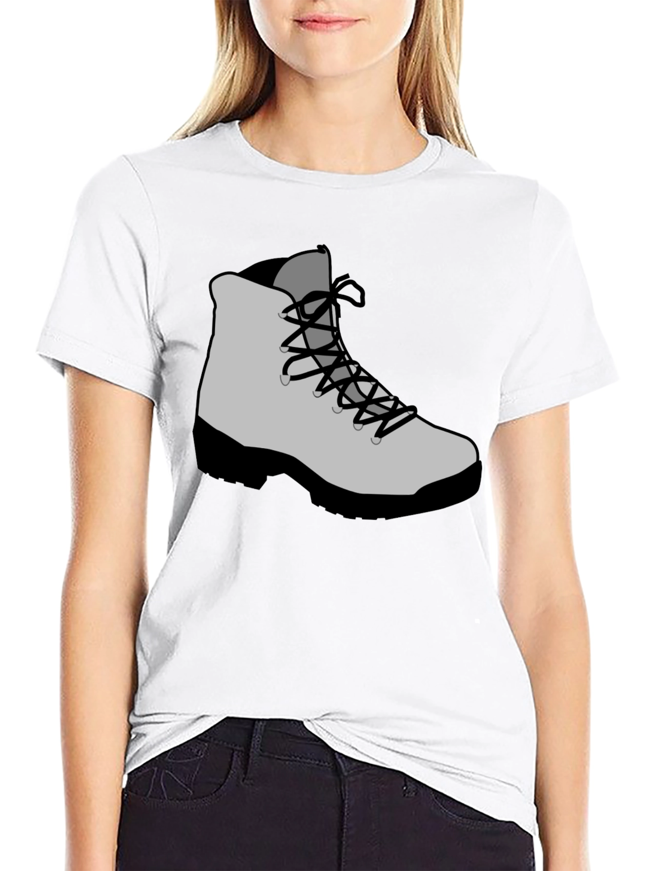 Hiking Boot Graphic Tee - Adventure Ready!