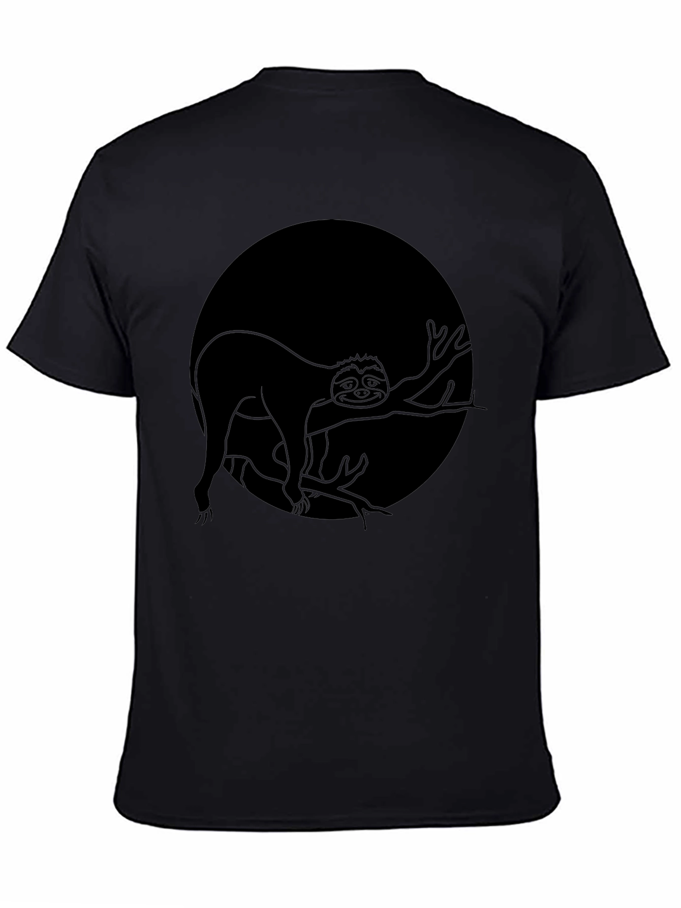 Sloth on Branch Graphic T-Shirt